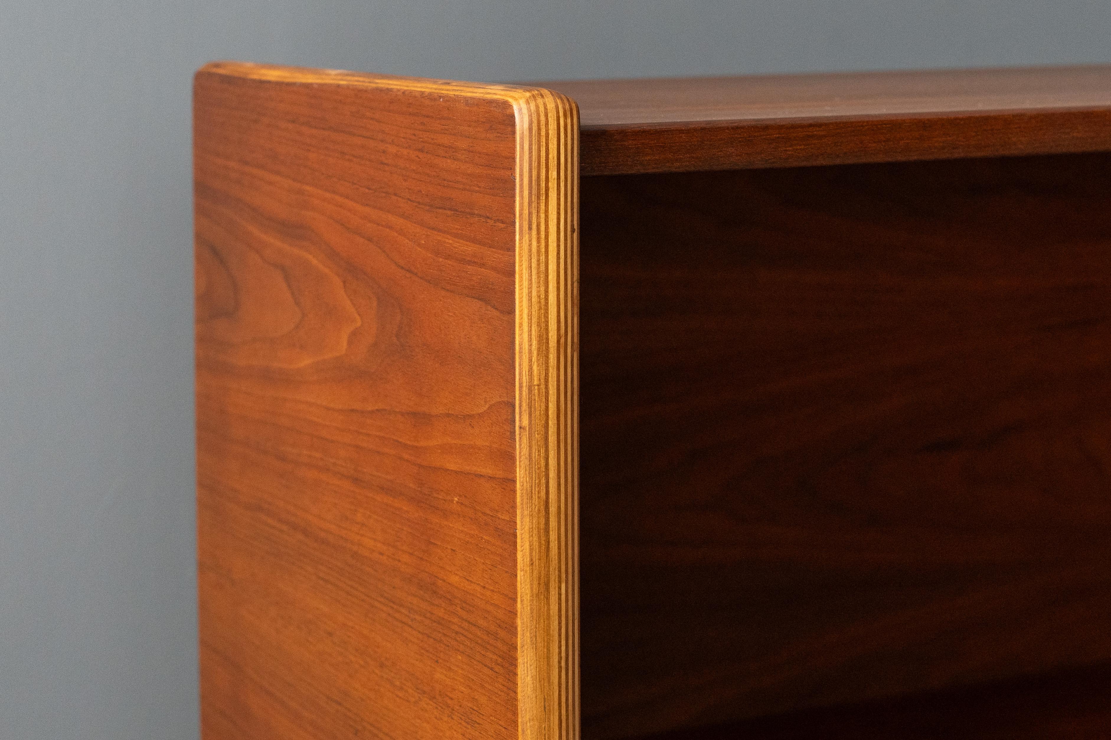Rare Walnut Sideboard by Jens Risom For Sale 1