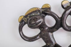 Rare Walter Bosse Key Hanger Monkeys