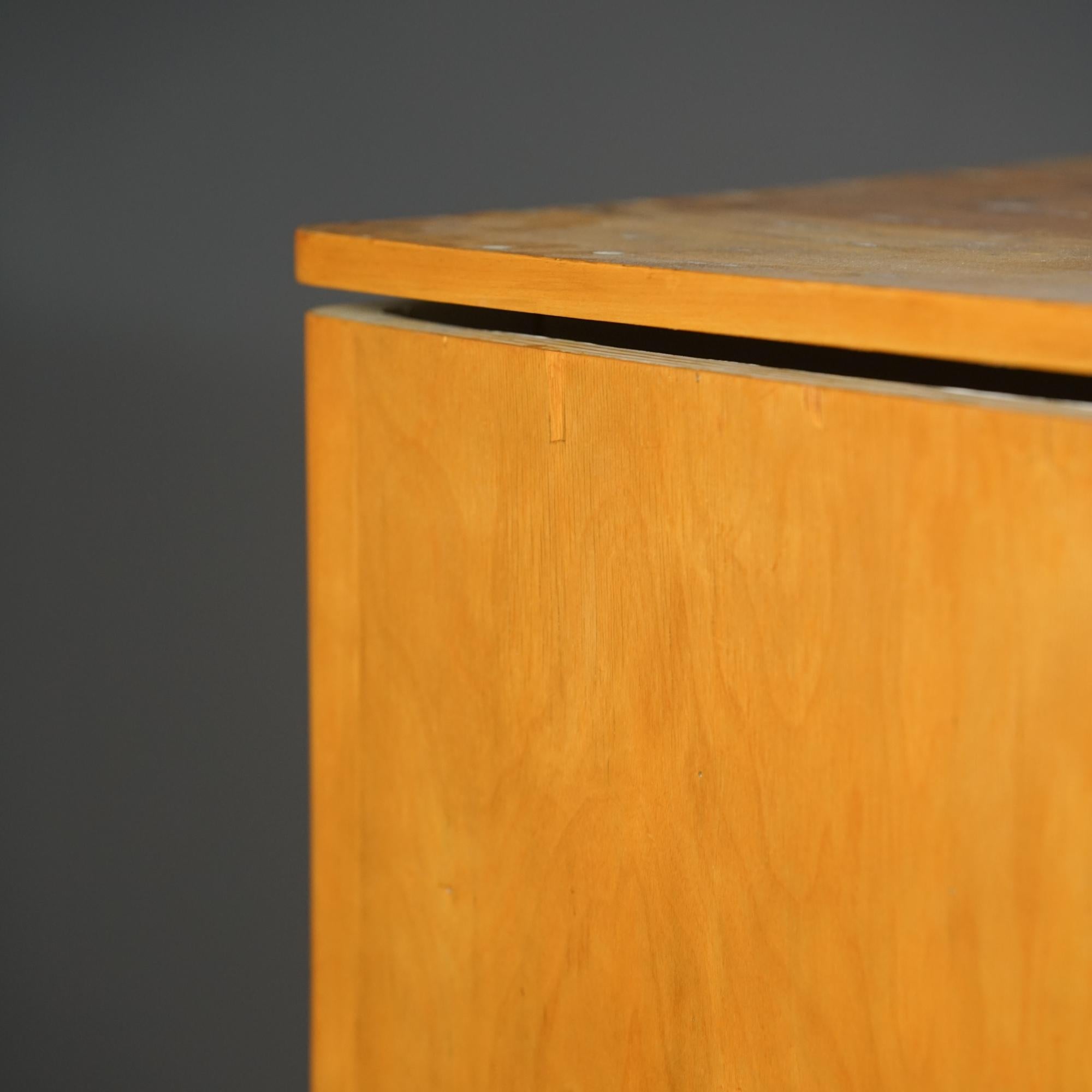 Mid-20th Century Rare Wardrobe, Alvar Aalto, Oy Huonekalu- ja Rakennustyötehdas Ab, 1940s For Sale