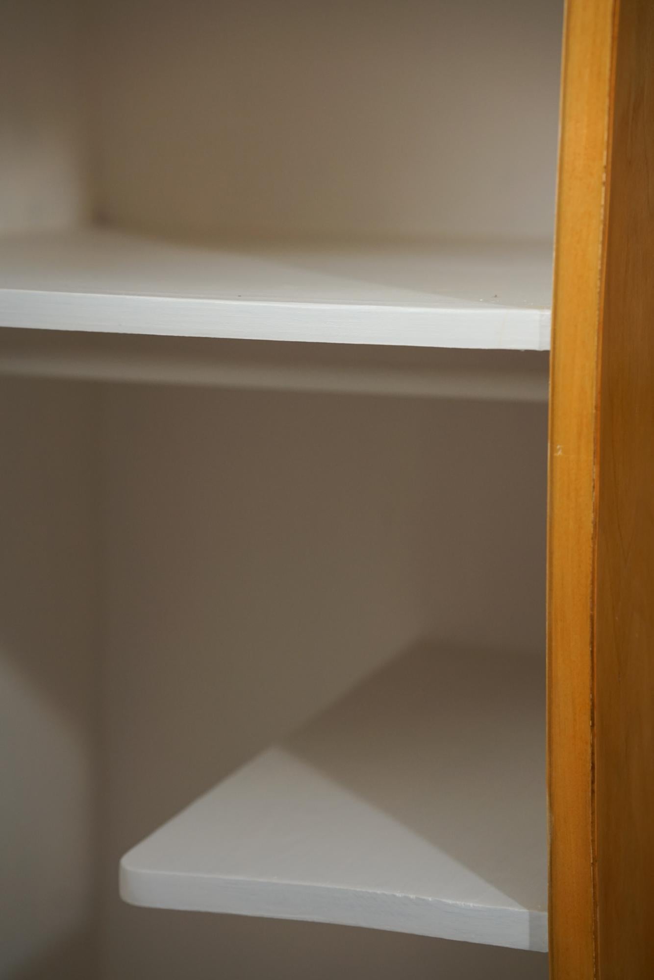 Birch Rare Wardrobe, Alvar Aalto, Oy Huonekalu- ja Rakennustyötehdas Ab, 1940s For Sale