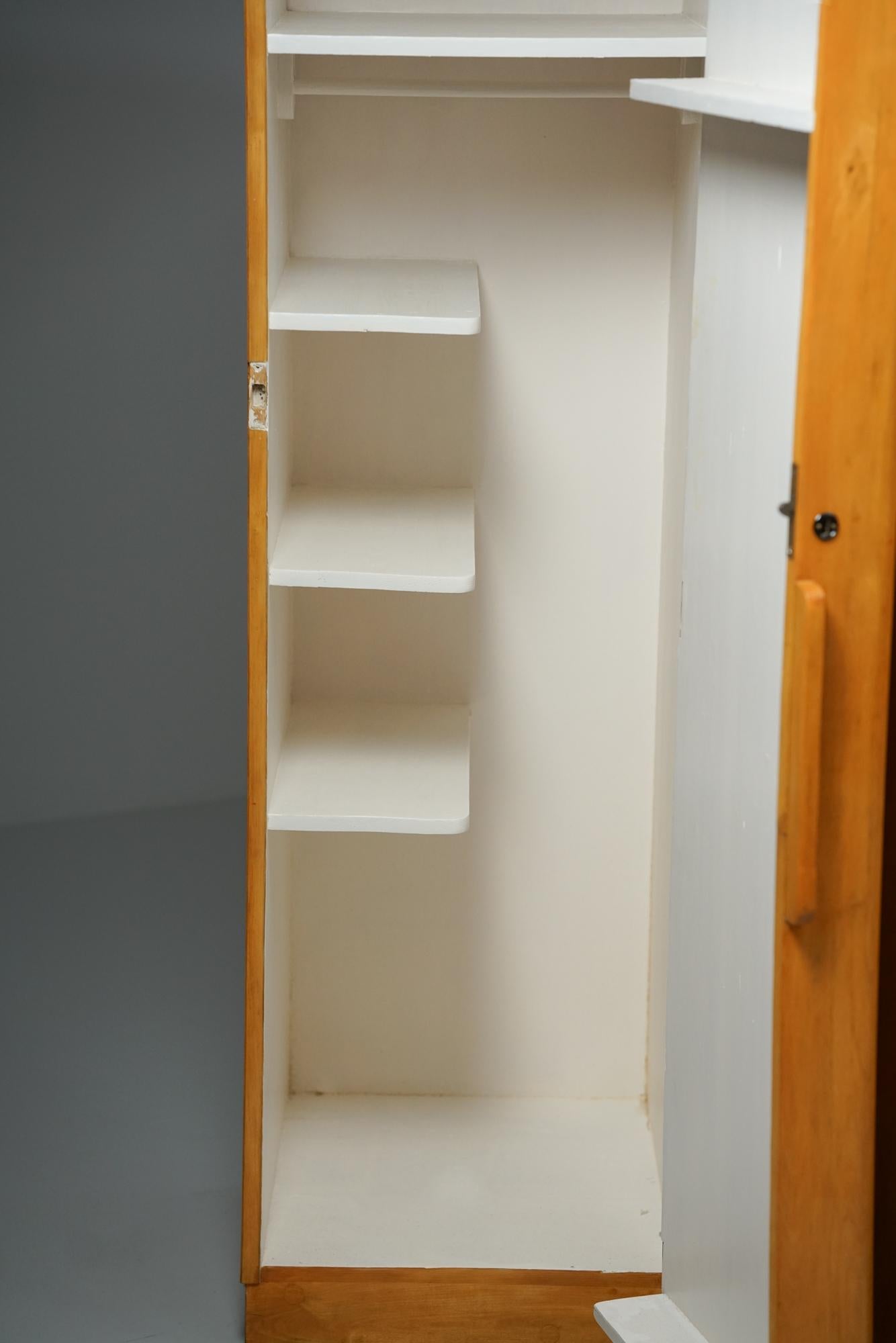 Rare Wardrobe, Alvar Aalto, Oy Huonekalu- ja Rakennustyötehdas Ab, 1940s For Sale 2