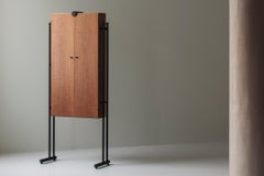 Rare wardrobe by Hadsten Träindustri and produced by Akuma, Denmark 1960s.