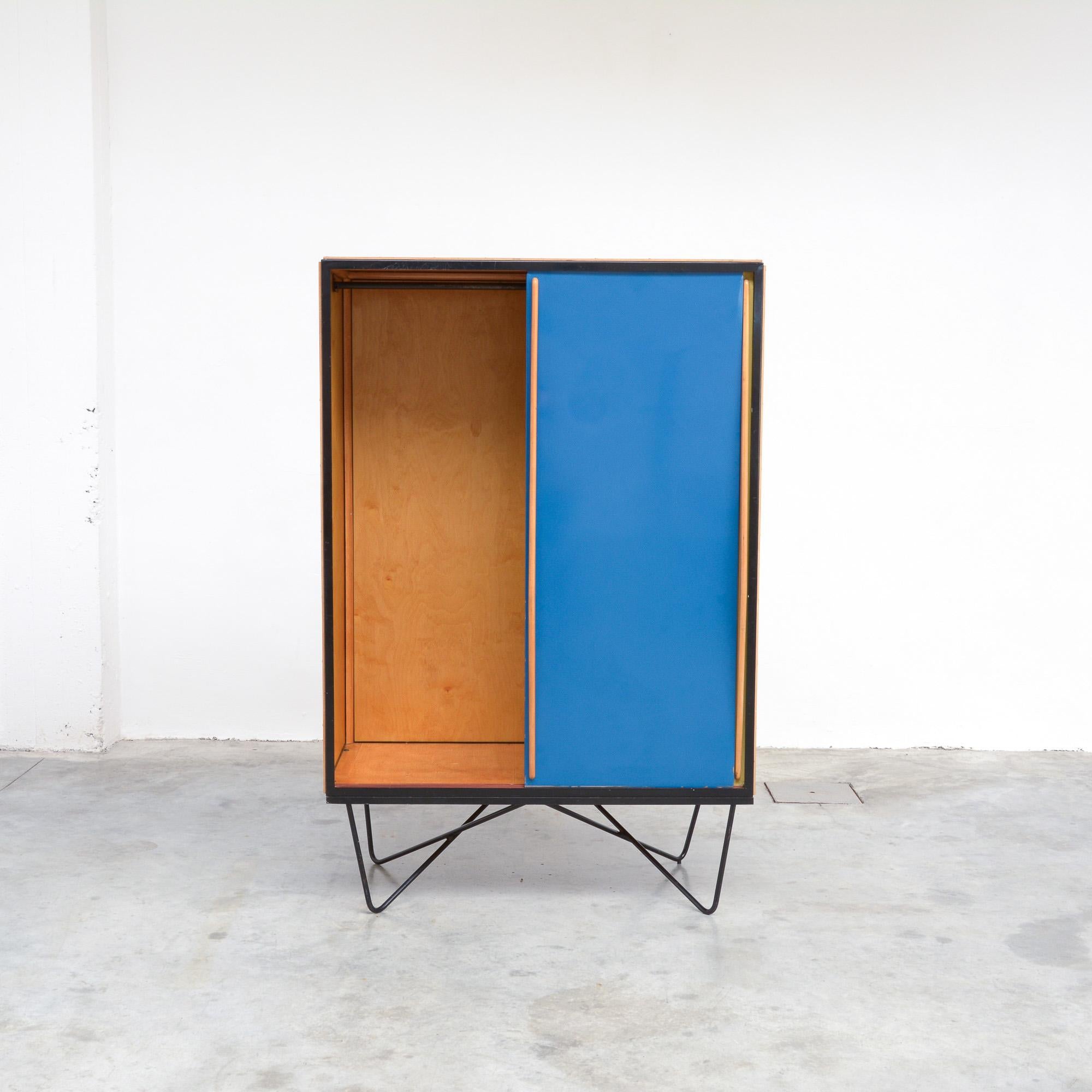 Belgian Rare Wardrobe Cabinet by Willy Van Der Meeren