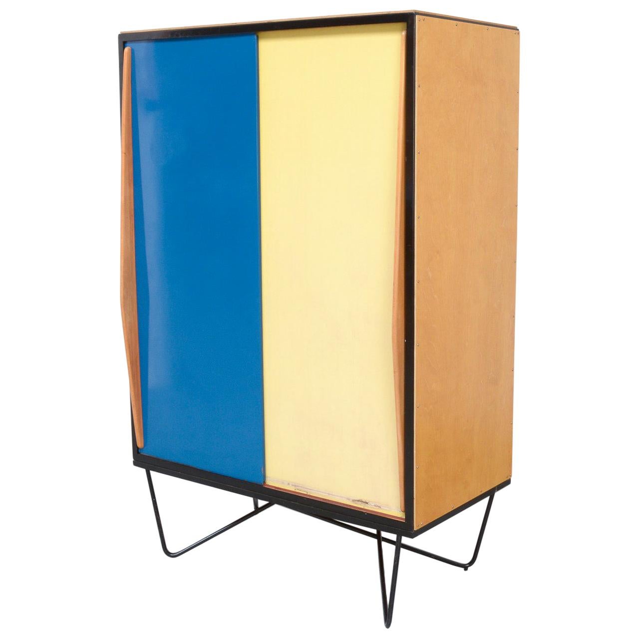 Rare Wardrobe Cabinet by Willy Van Der Meeren