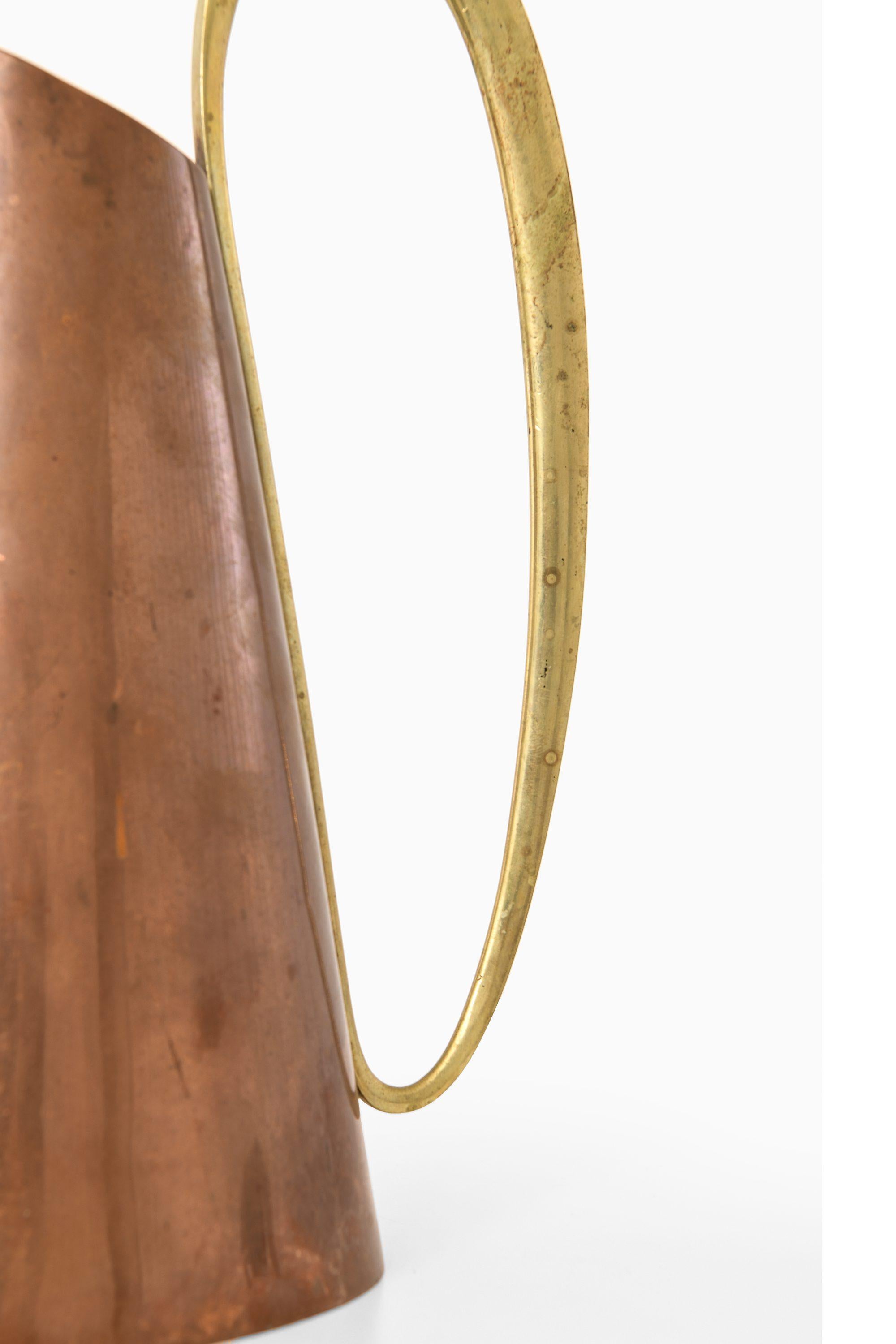Mid-Century Modern Rare Watering Can in Brass and Copper by Carl Auböck, 1950's For Sale