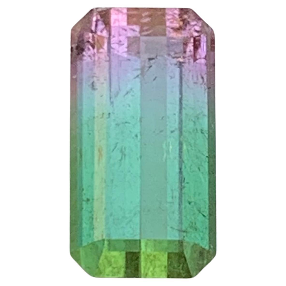 Rare Watermelon Bicolor Natural Tourmaline Ring Loose Gemstone 3.05 Ct-Jewelry
