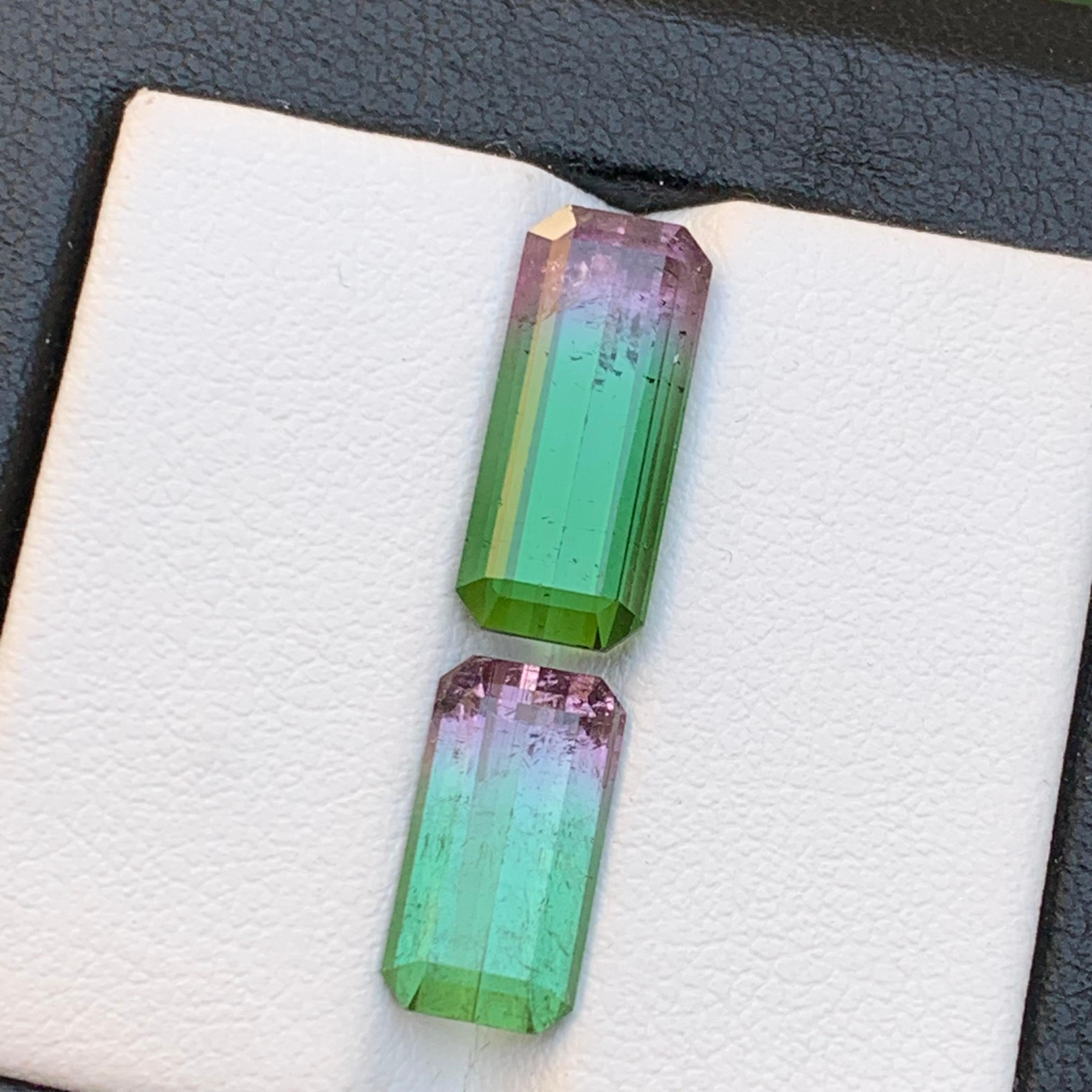 Rare Watermelon Bicolor Natural Tourmaline Loose Gemstones for Rings, Necklace Pendants, Bracelet or any other Jewelry Setting– Emerald Cut from Kunar Afghanistan!!

💎 GEMSTONE TYPE: Tourmaline
⚖️ WEIGHT: 8.50 Carats
🪚 SHAPE & CUT: Emerald Cut
📏