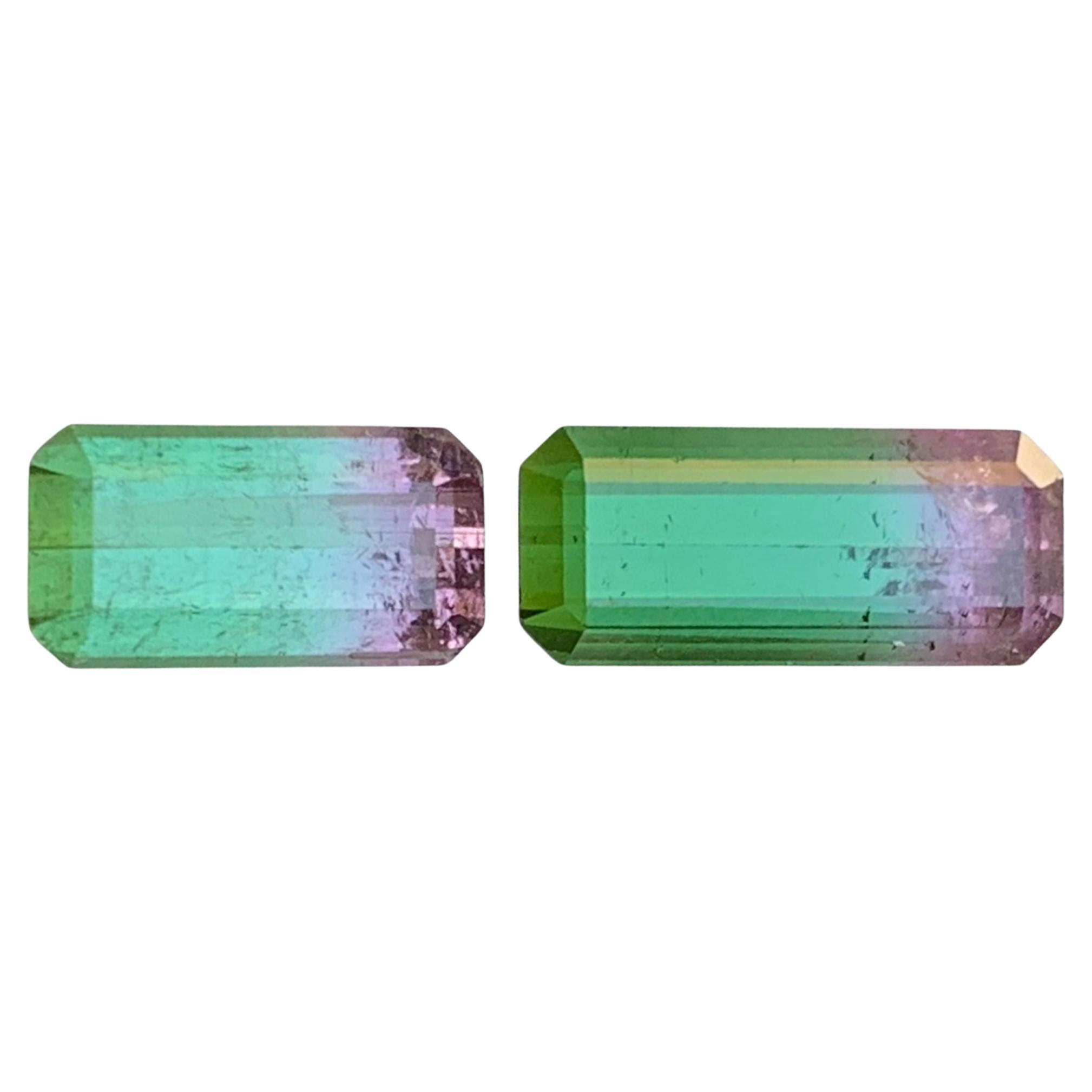 Rare Watermelon Bicolor Natural Tourmaline Ring Loose Gemstones 8.50 Ct-Jewelry