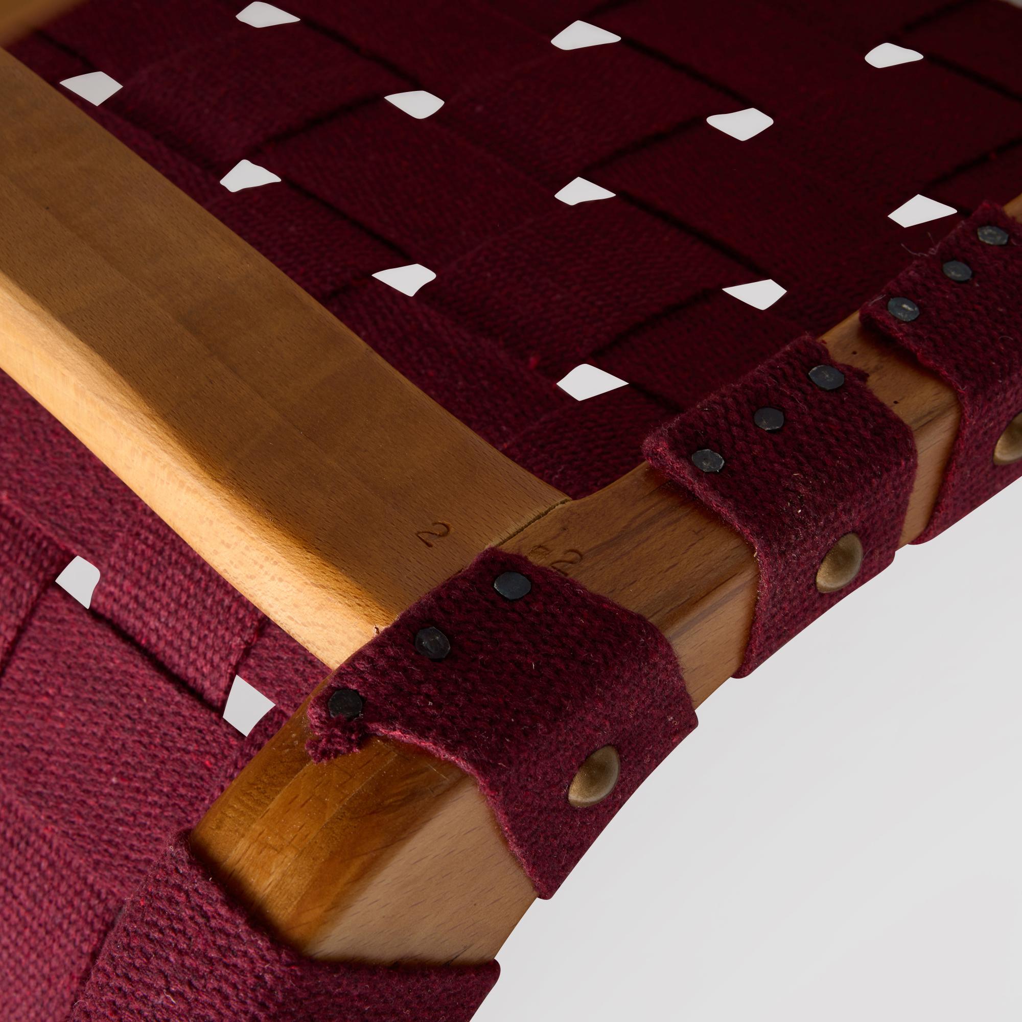 Seltener Webbed-Loungesessel von Alvar Aalto (20. Jahrhundert) im Angebot