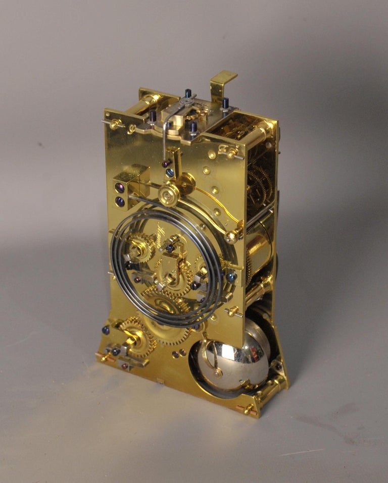 Rare Westminster Chiming Repeating Carriage Clock For Sale at 1stDibs