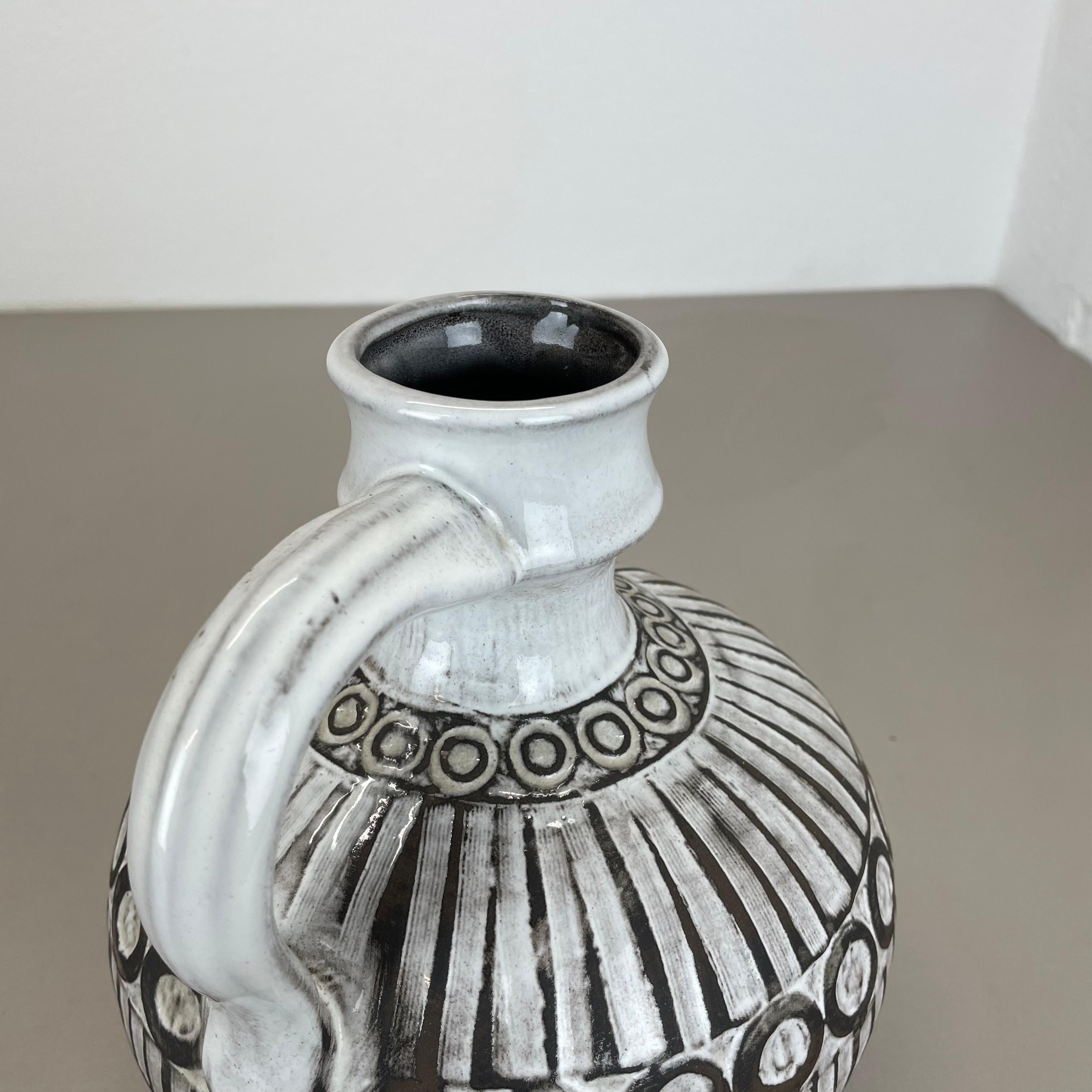 raro elemento vaso WGP Fat Lava Ceramic 