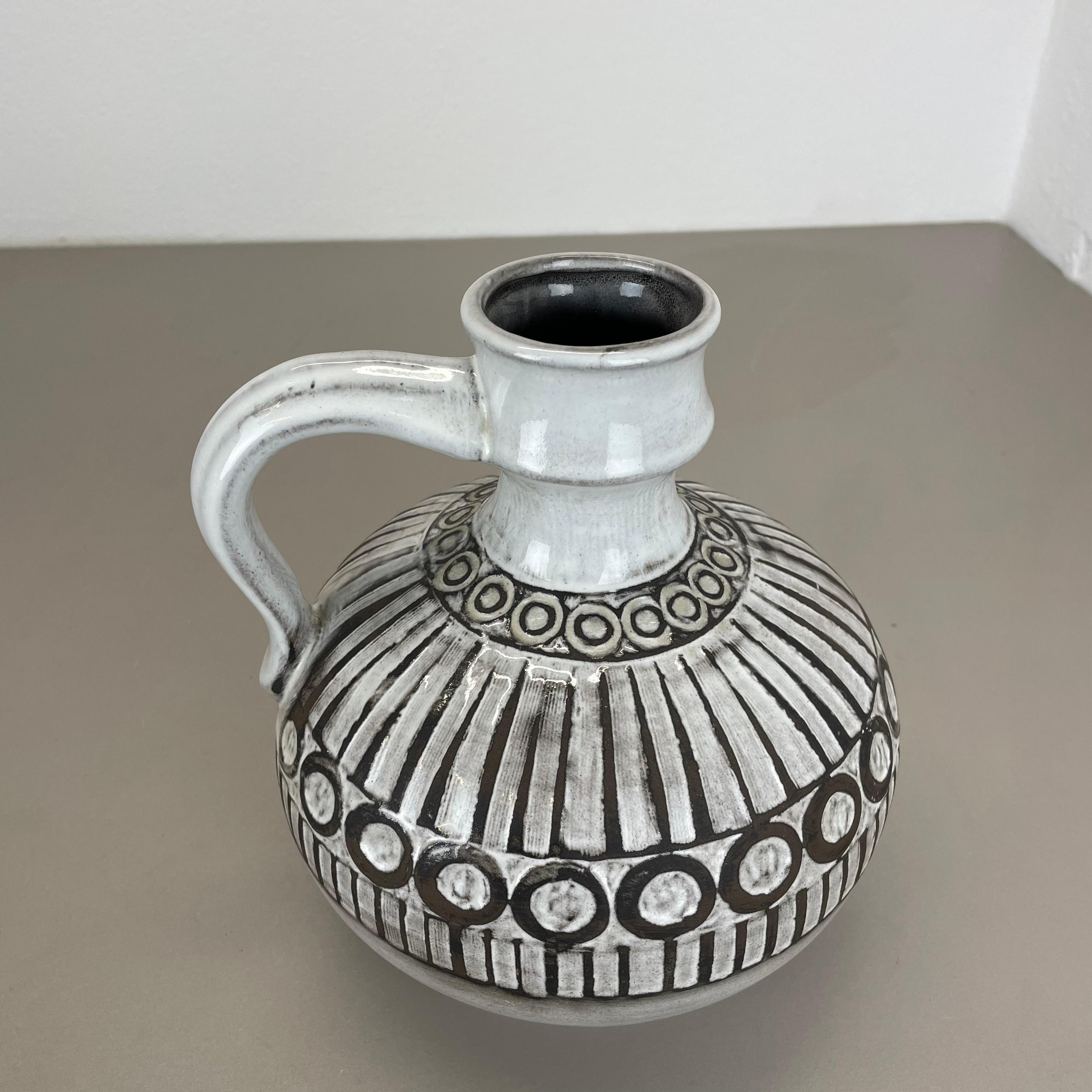 raro elemento vaso WGP Fat Lava Ceramic 