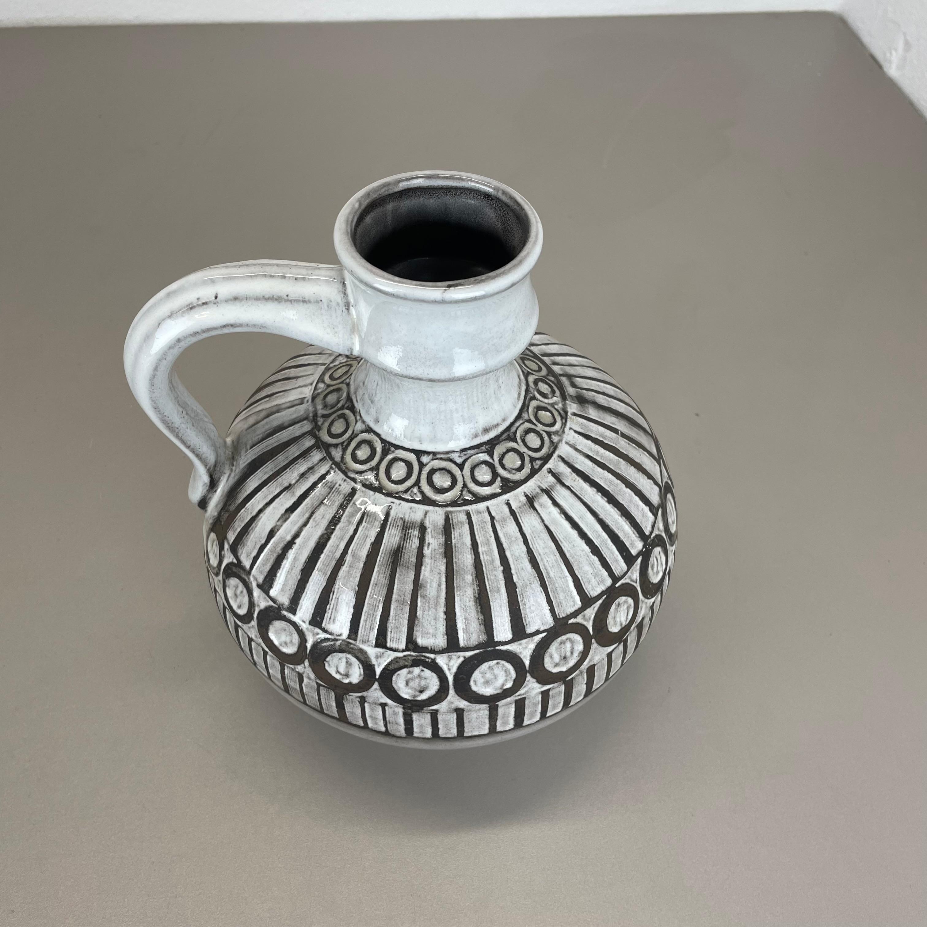 raro elemento vaso WGP Fat Lava Ceramic 