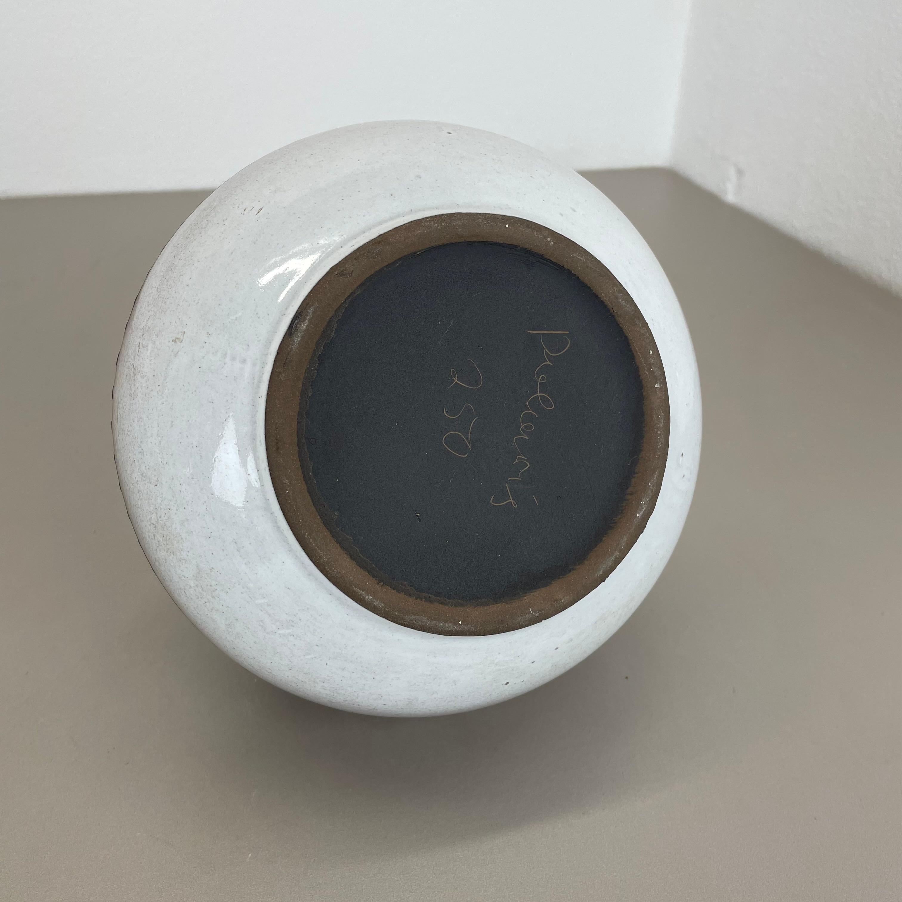 raro elemento vaso WGP Fat Lava Ceramic 