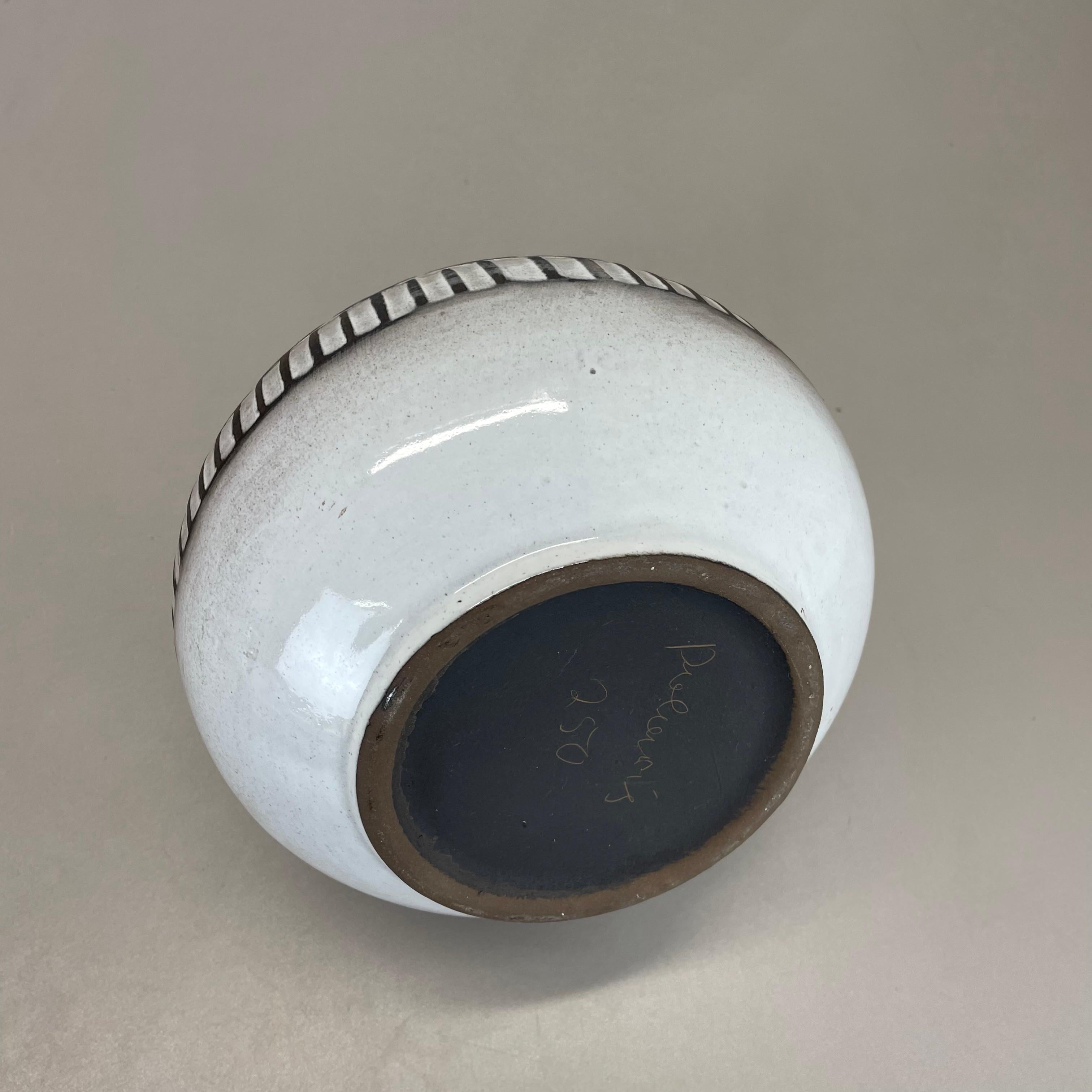 raro elemento vaso WGP Fat Lava Ceramic 