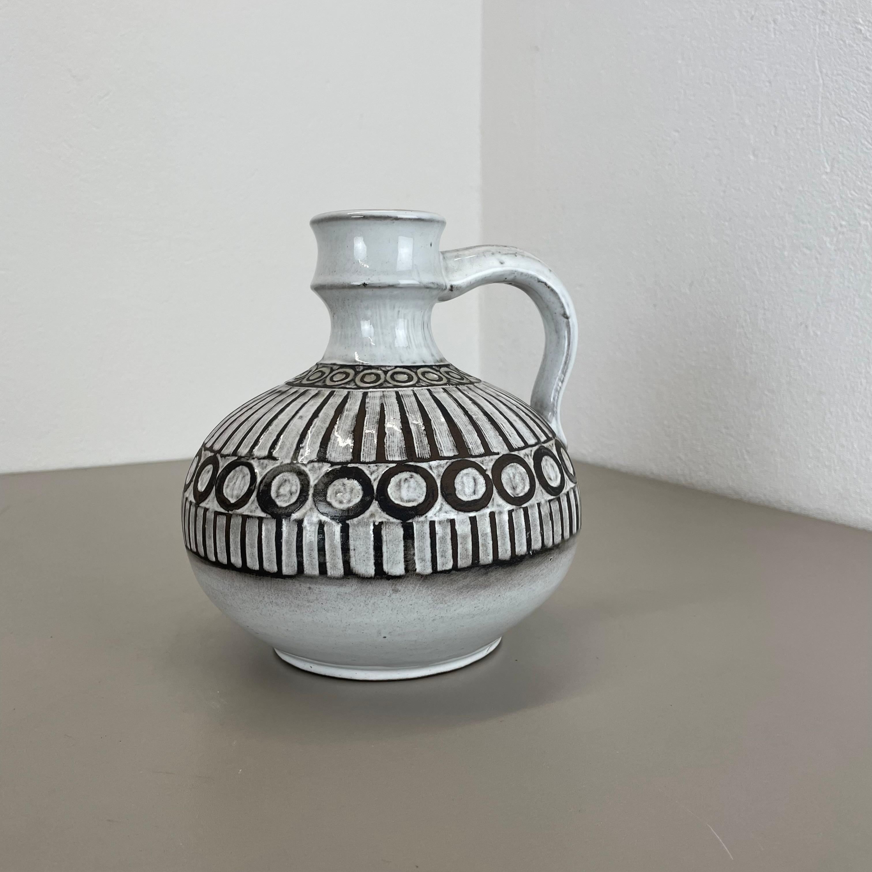 Tedesco raro elemento vaso WGP Fat Lava Ceramic 