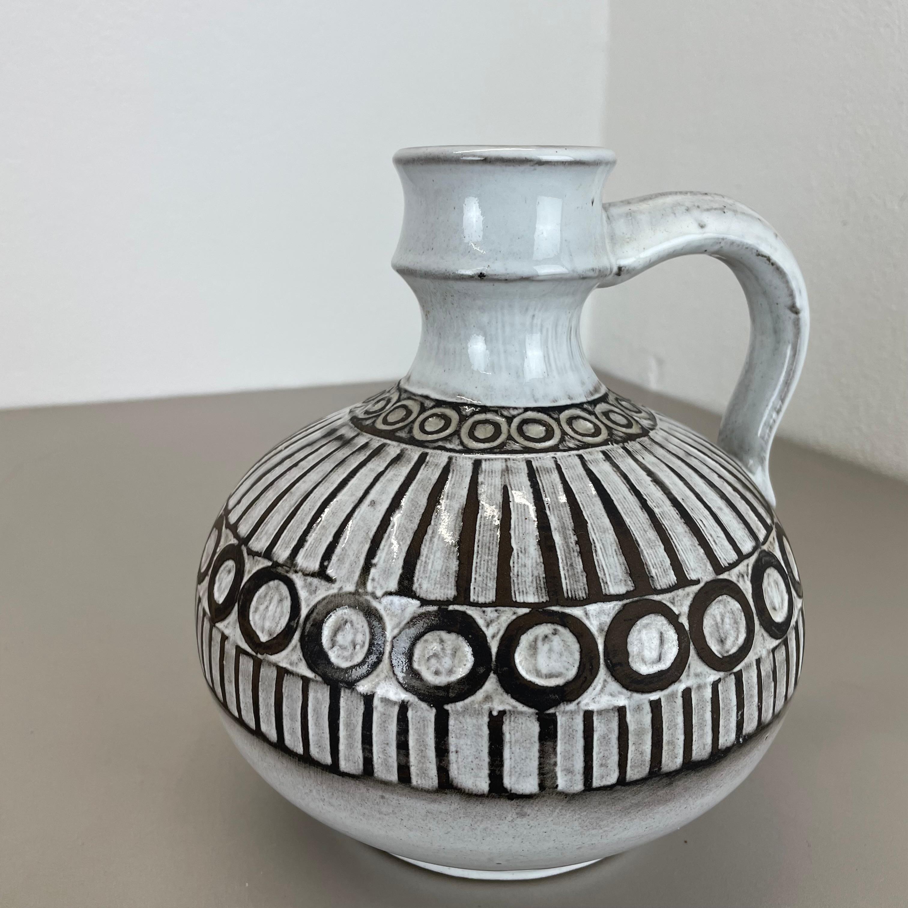raro elemento vaso WGP Fat Lava Ceramic 