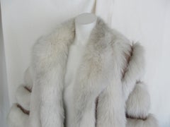 White Fox Fur Coat