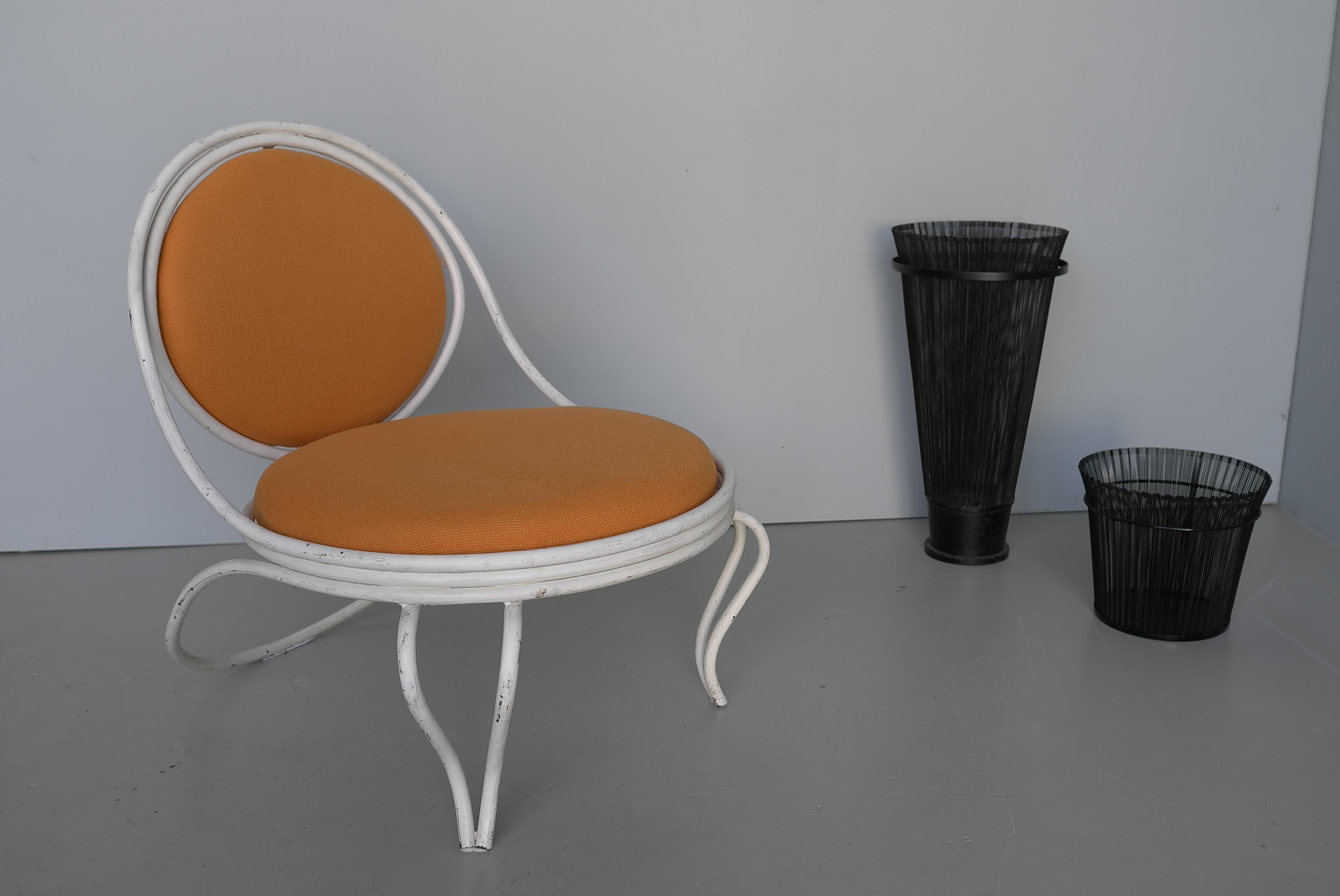 Mid-Century Modern Rare White Mathieu Matégot 