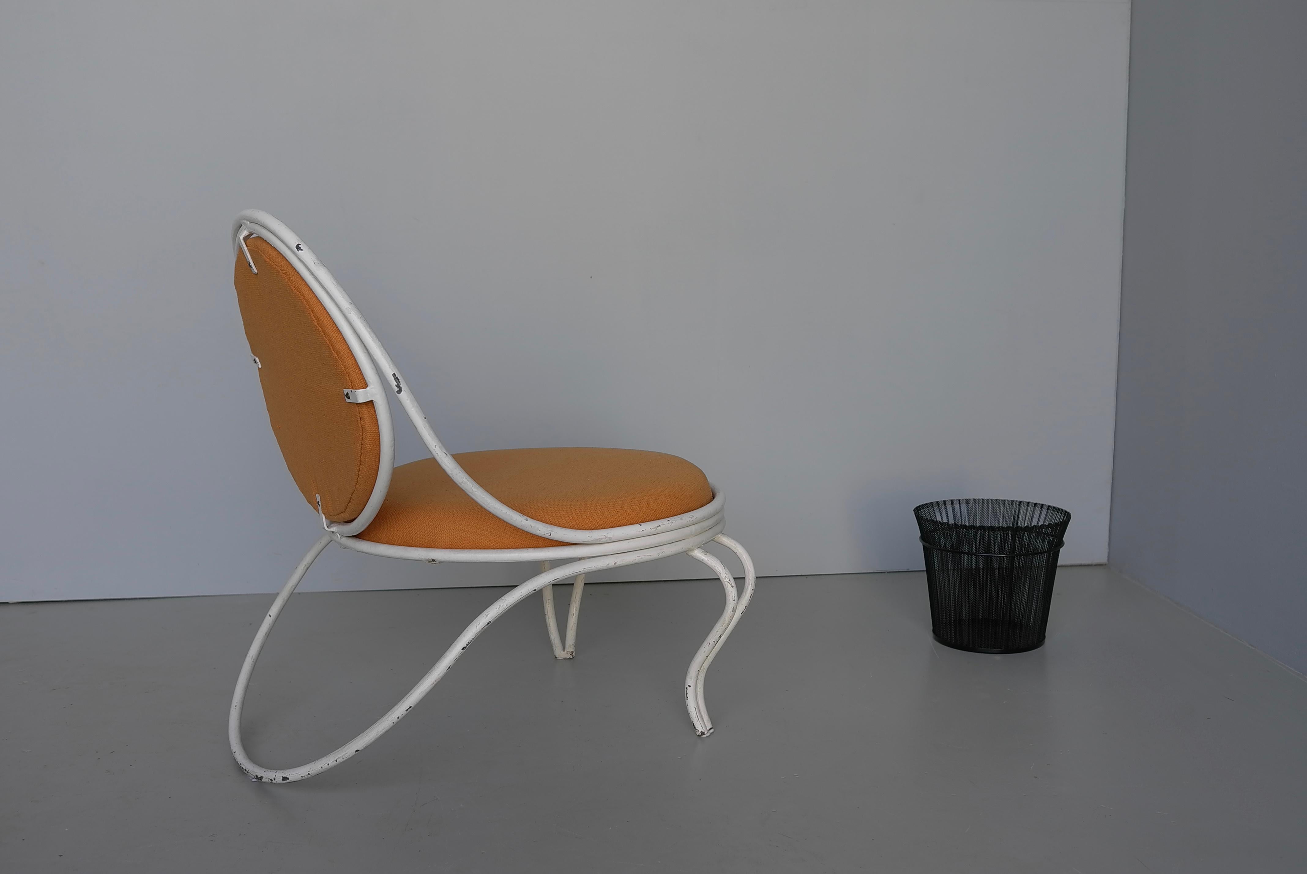 French Rare White Mathieu Matégot 