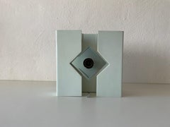 Rare White Metal Single Wall Lamp by Kaiser Leuchten, 1960s, Germany