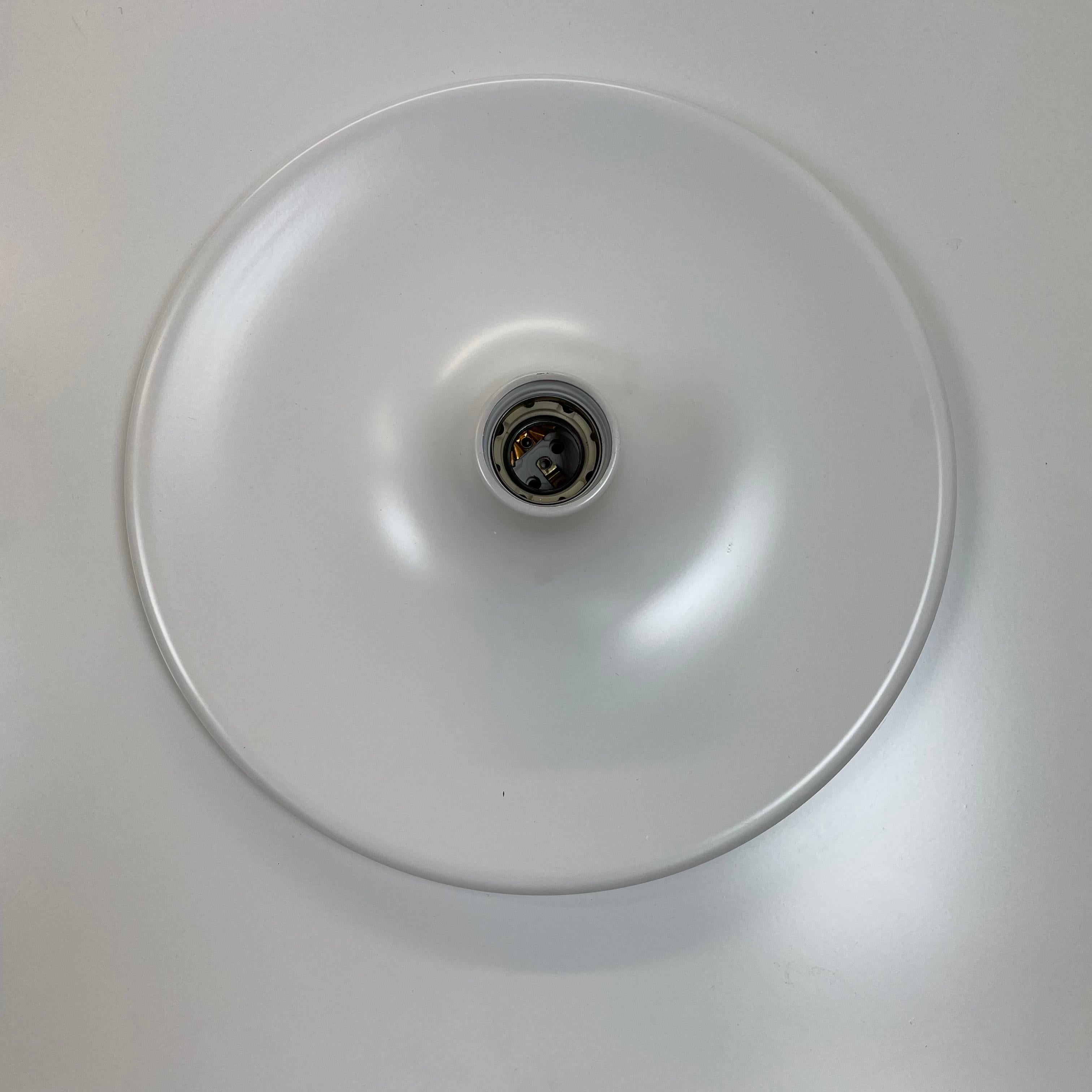 Rare White Xxl Wall Light Panel Element, Germany 1980s For Sale 2