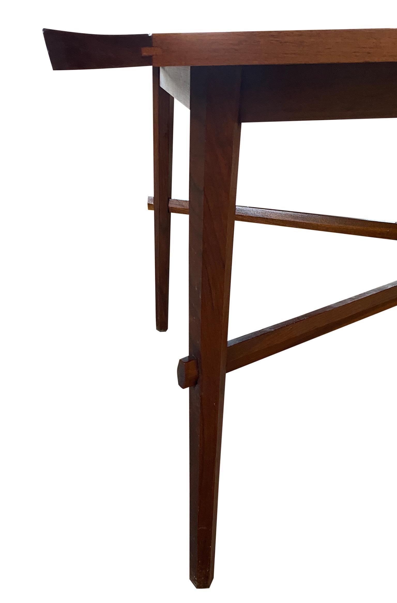 Mid-Century Modern Rare Widdicomb Mueller Walnut Dining Table Attributed to George Nakashima For Sale