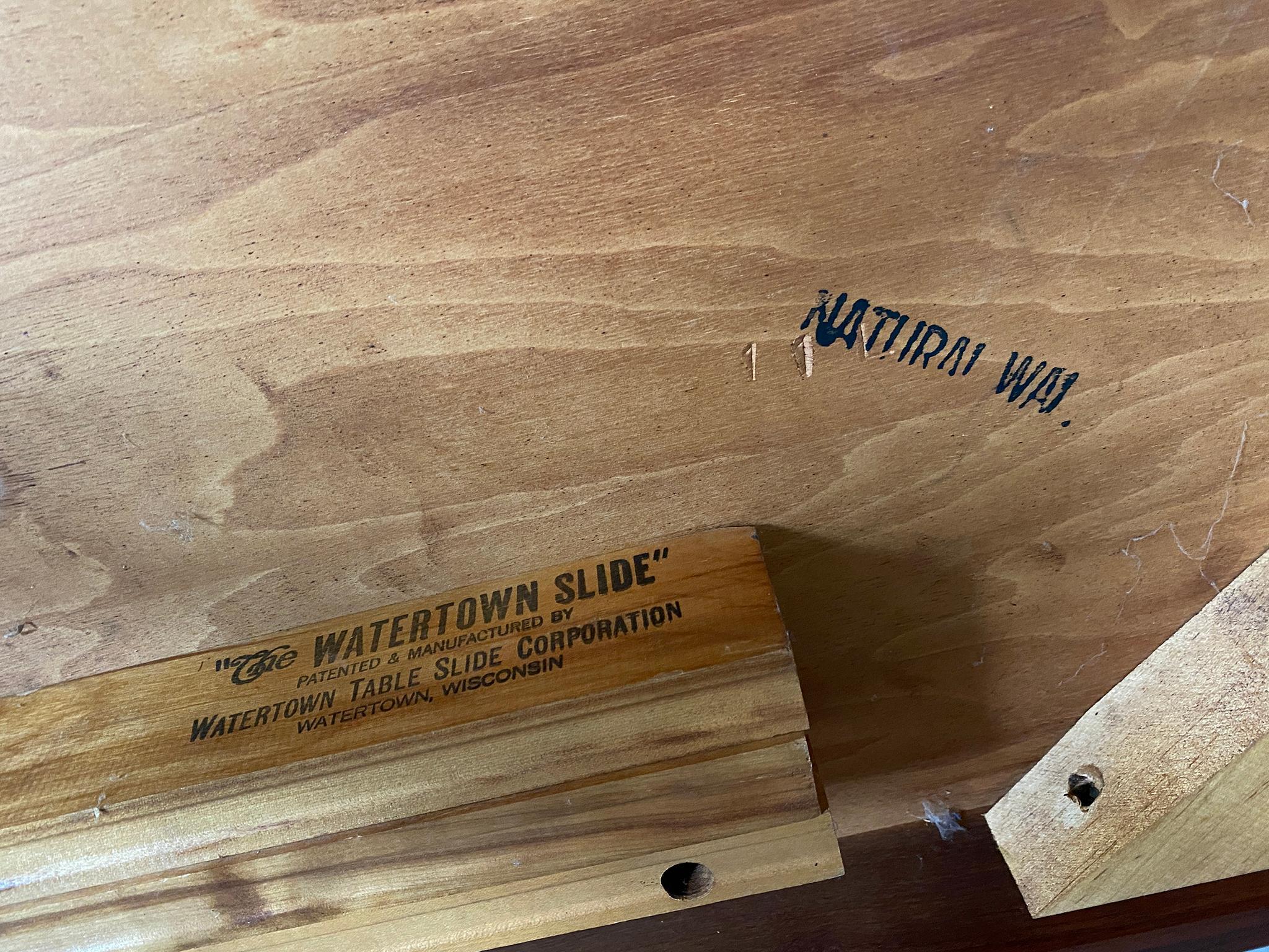 Rare Widdicomb Mueller Walnut Dining Table Attributed to George Nakashima For Sale 1
