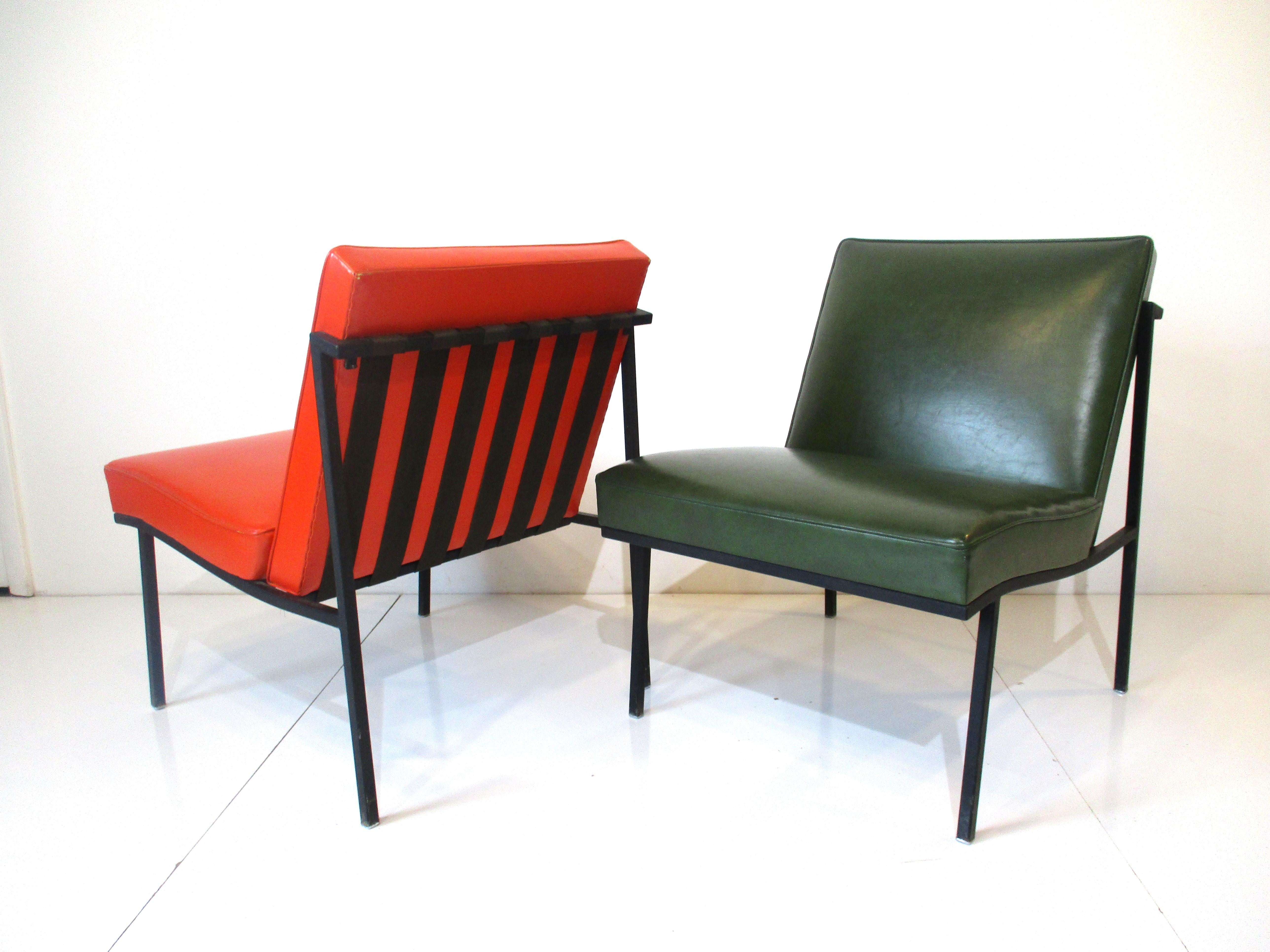 Rare William Armbruster Lounge Chairs MOMA Good Design for Edgewood Co.  5