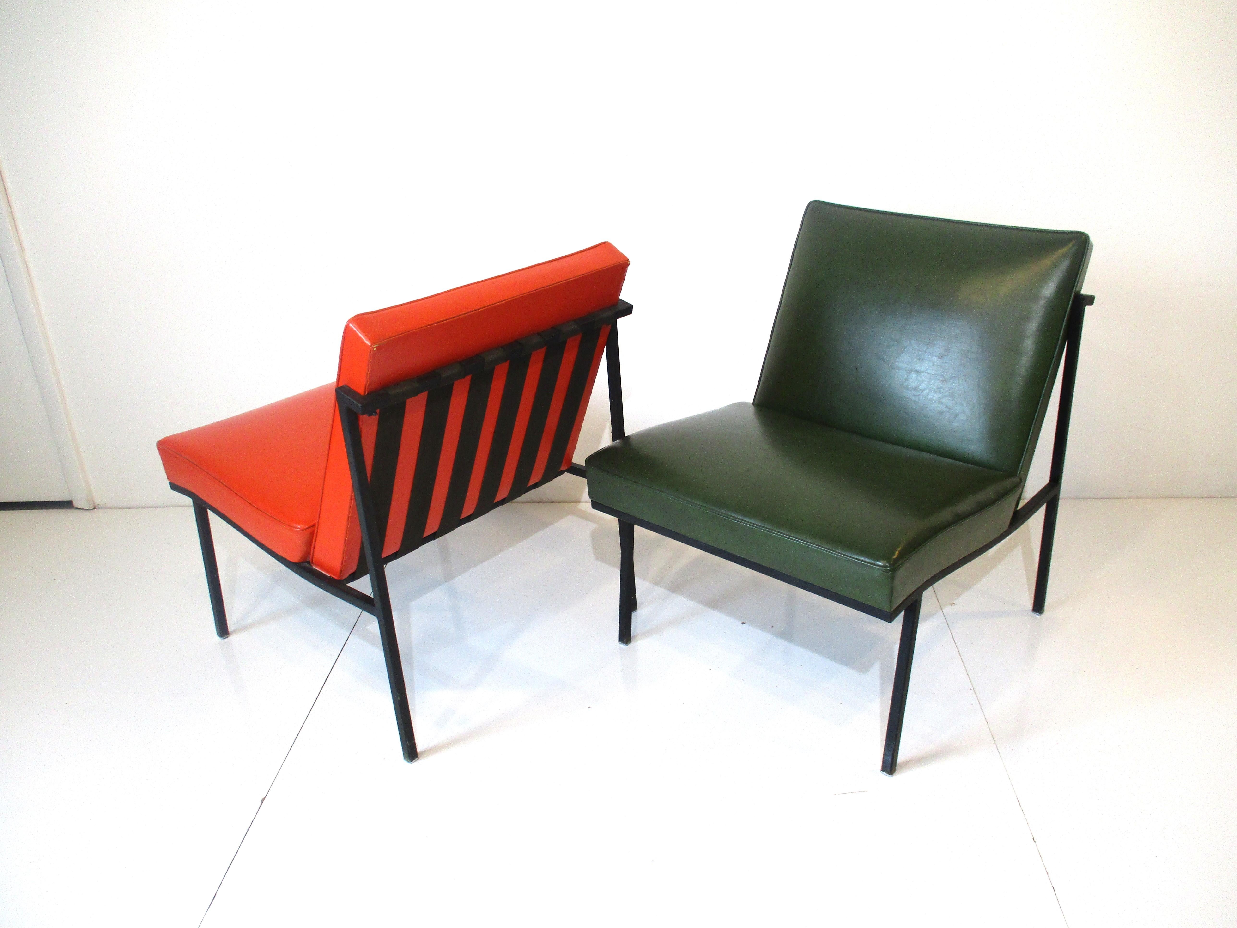 American Rare William Armbruster Lounge Chairs MOMA Good Design for Edgewood Co. 
