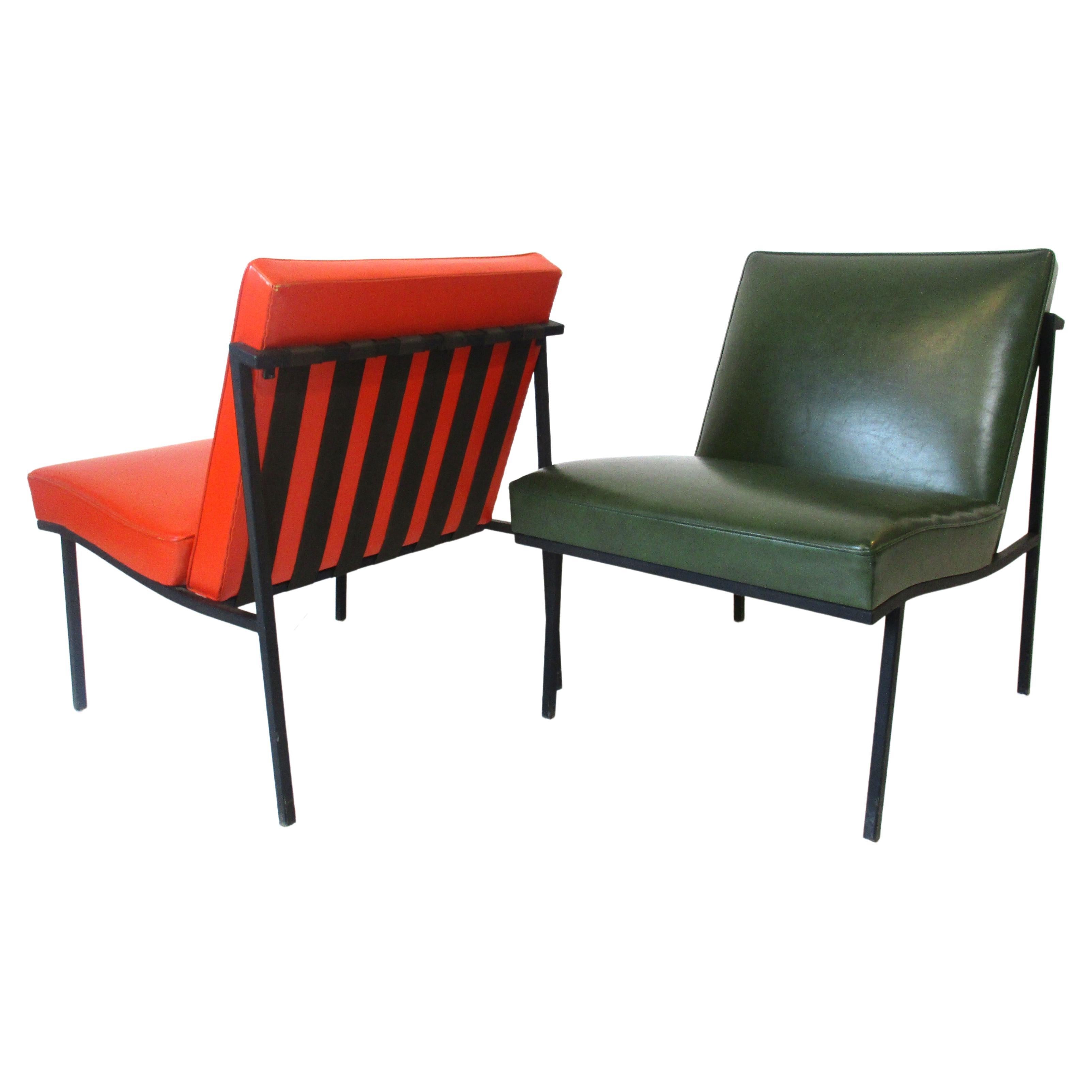 Rare William Armbruster Lounge Chairs MOMA Good Design for Edgewood Co. 