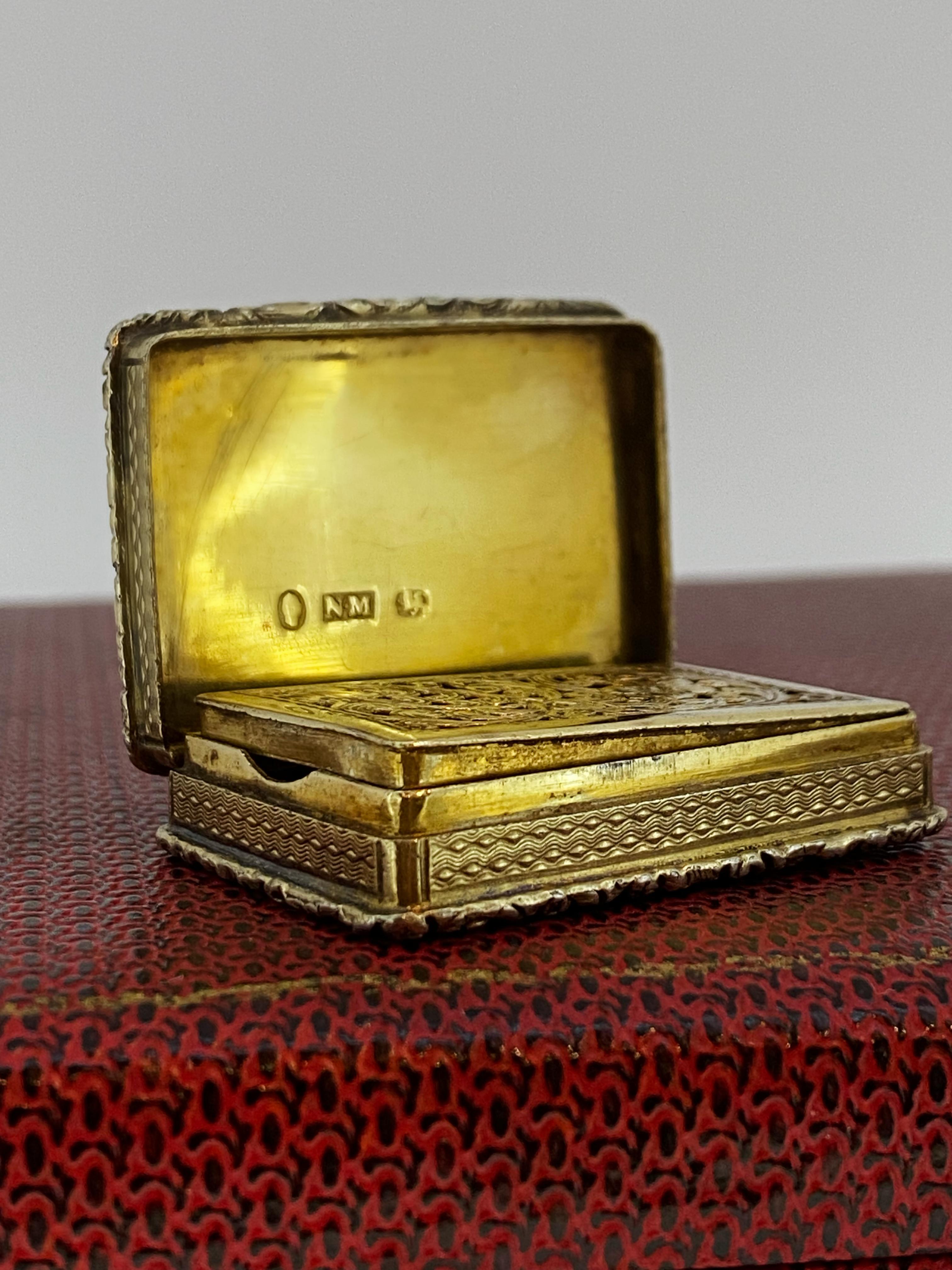 Rara vinagreta de la casa de William IV c1835 Castle-Top Abbotsford de Nathaniel Mills en venta 6