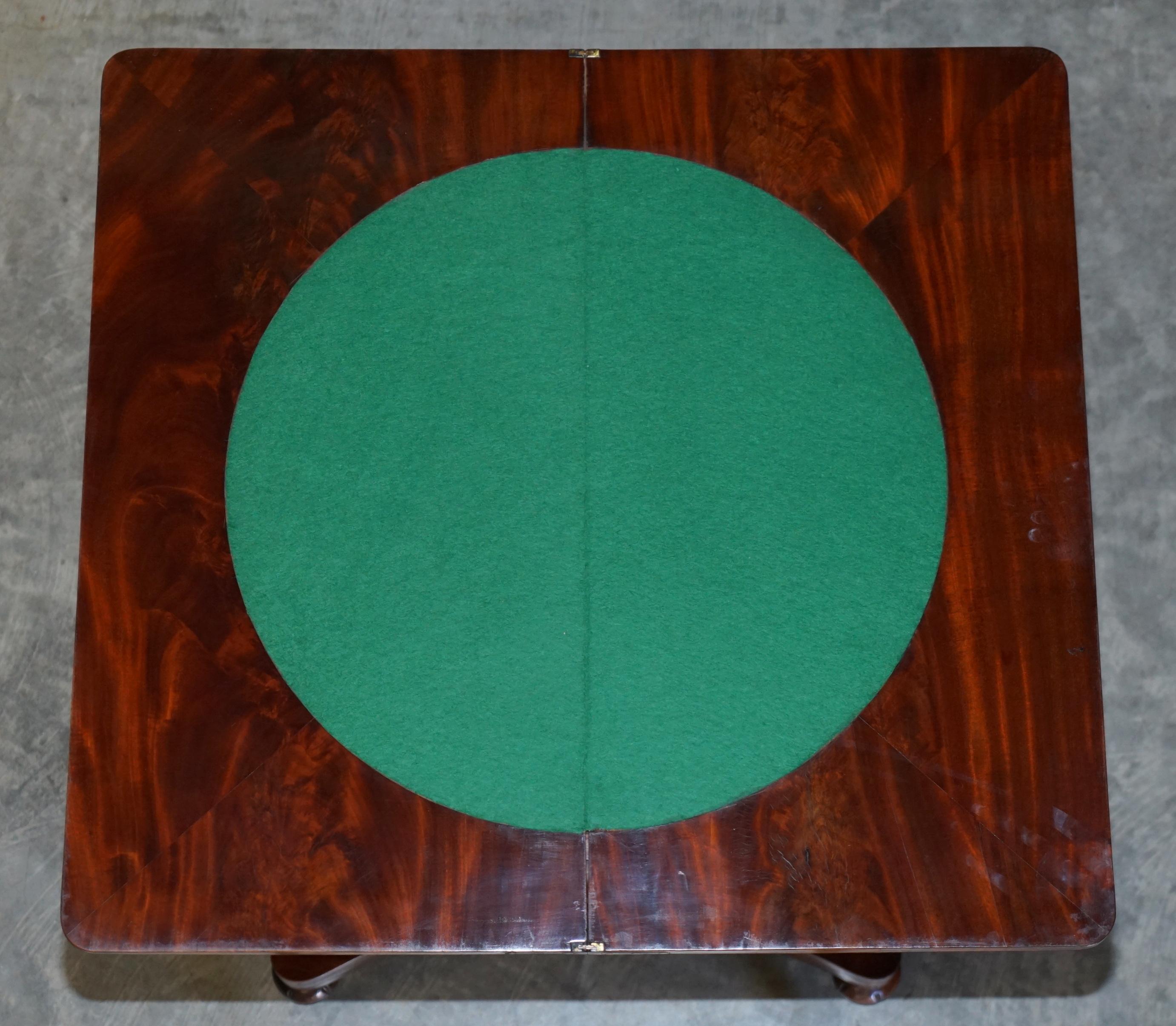 Rare William IV circa 1830 Hardwood Occasional Table Chess Board Games Cards Top For Sale 14