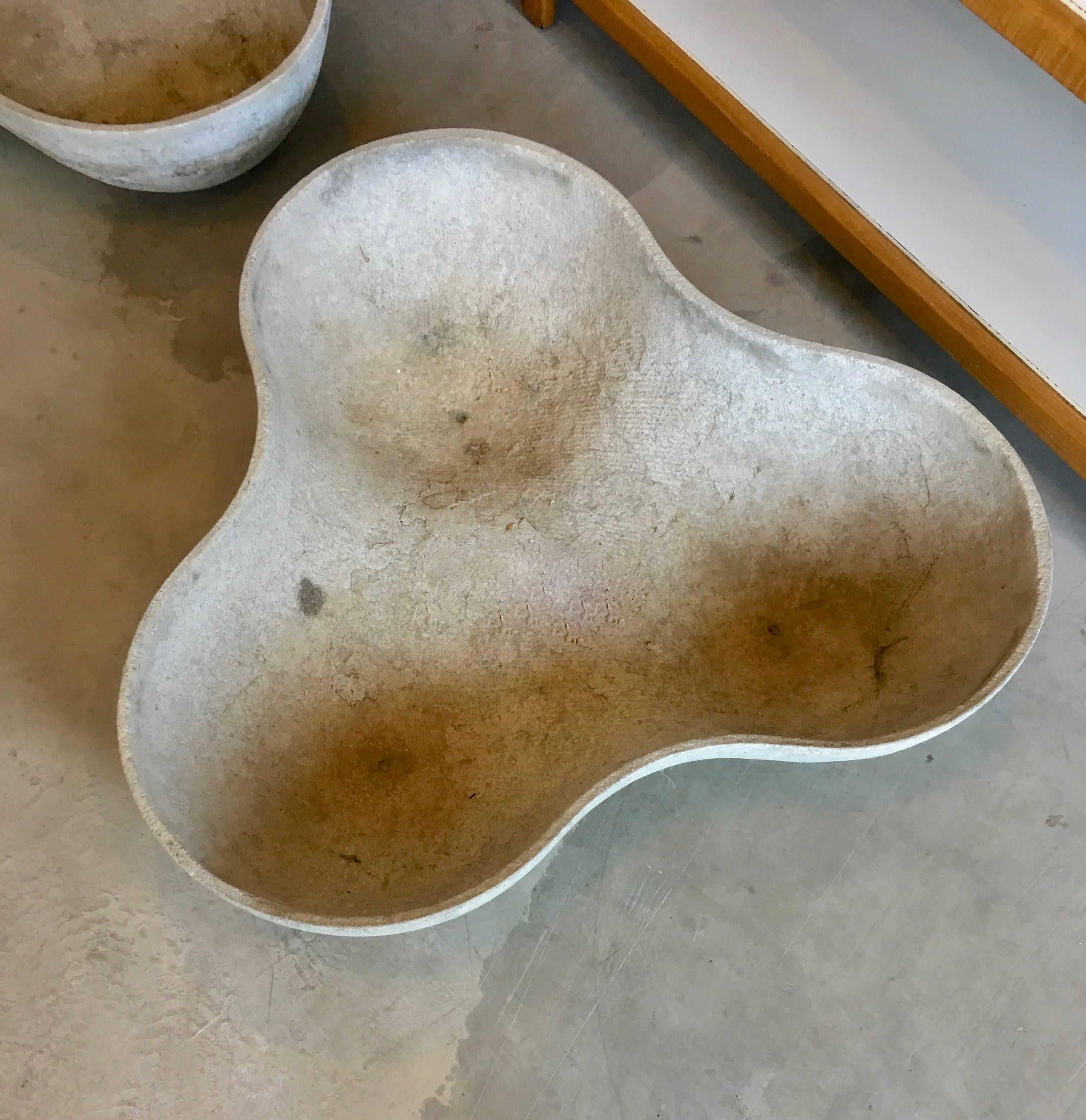 Rare Willy Guhl Amoeba Shaped Planter In Good Condition In Los Angeles, CA