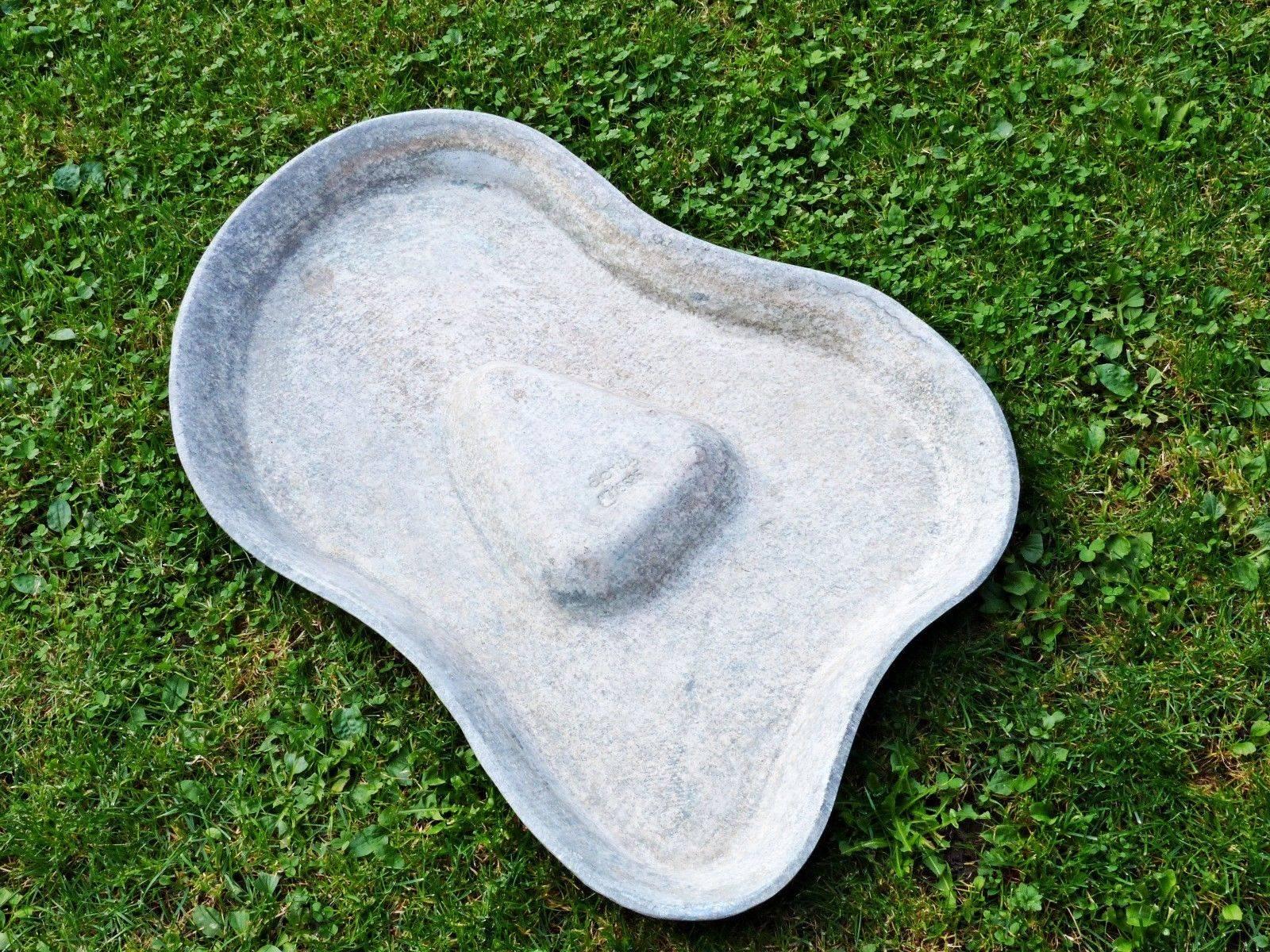 elephant ear bird bath