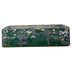 Rare jardinière rectangulaire en fibrociment de Willy Guhl à patine vieillie