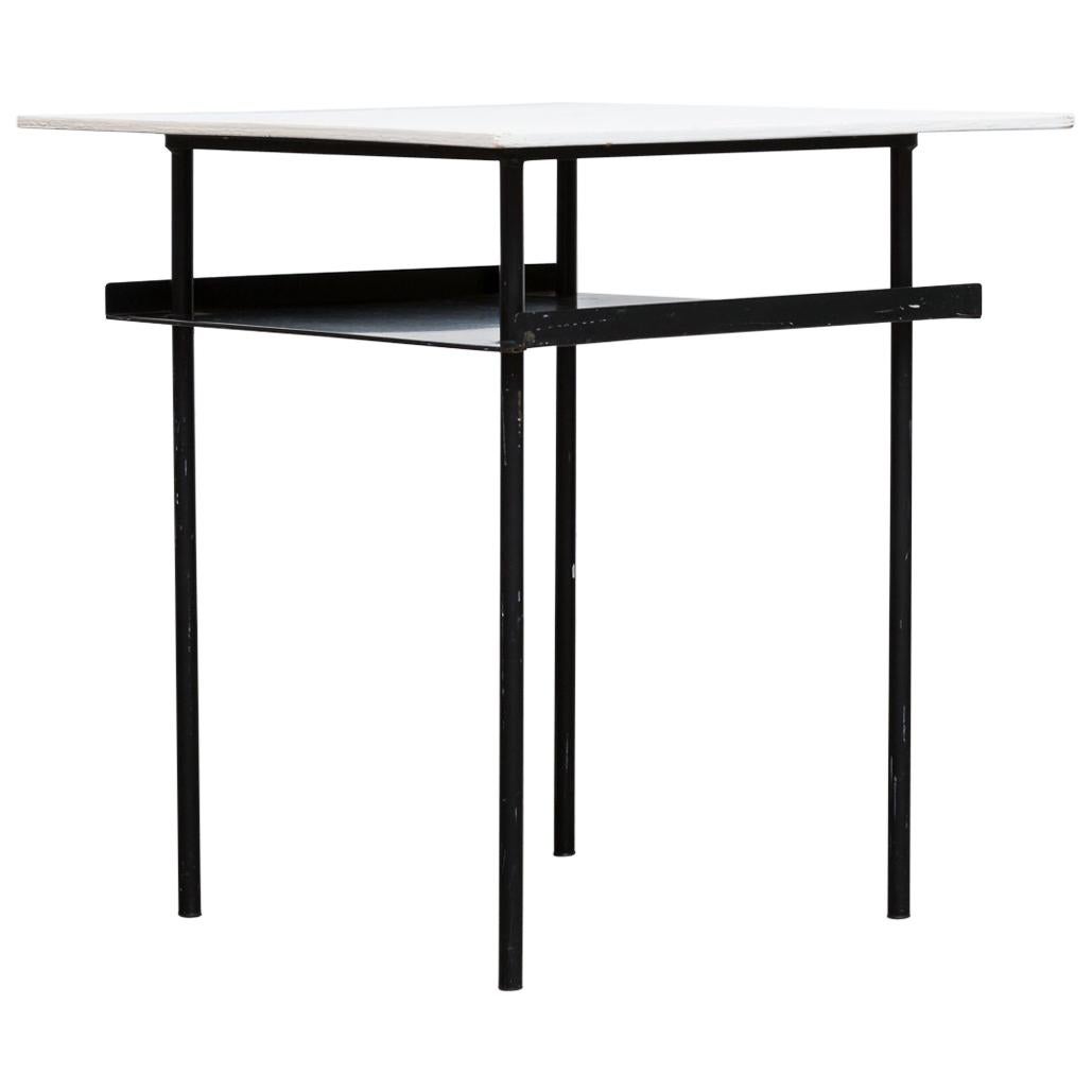 Rare Wim Rietveld for Auping Industrial Side Table