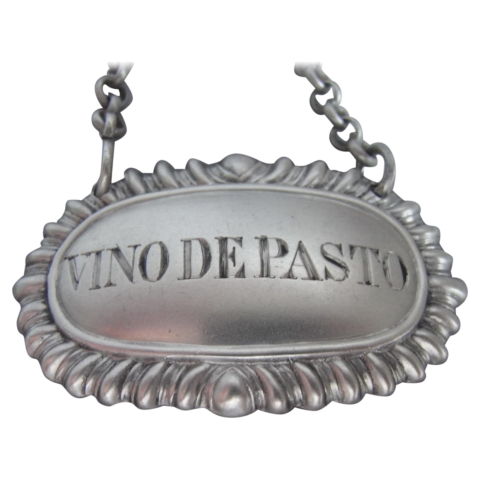 Rare étiquette de vin fabriquée à Londres par William Williams, 1871 en vente