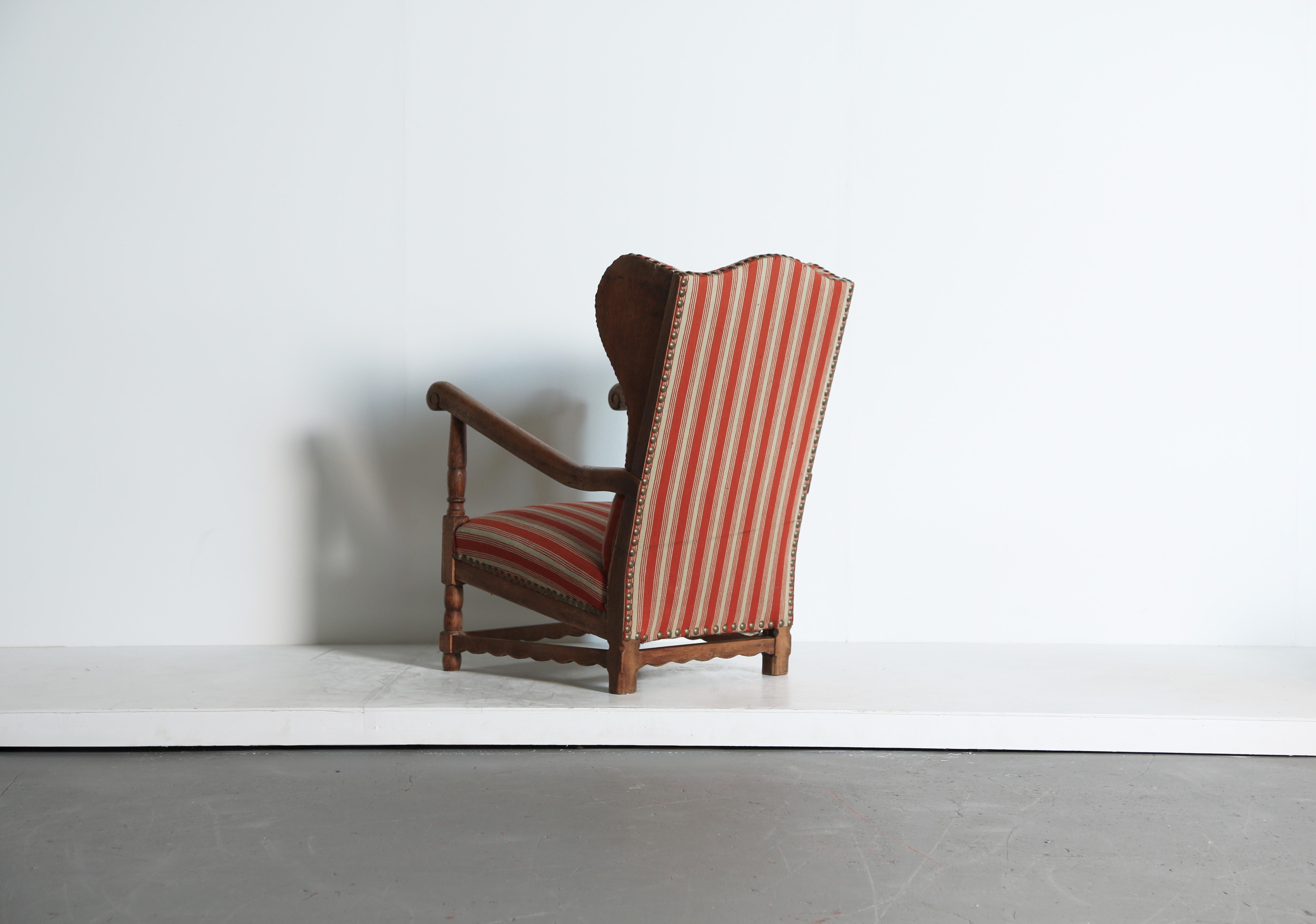 Sillón Wingback, Dinamarca, años 40 siglo XX en venta