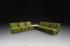 Seltenes Wittmann Sektionssofa Modell 'Sirius', Österreich 1970er