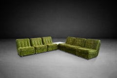 Raro Sofá Seccional Wittmann Modelo 'Sirius', Austria Años 70