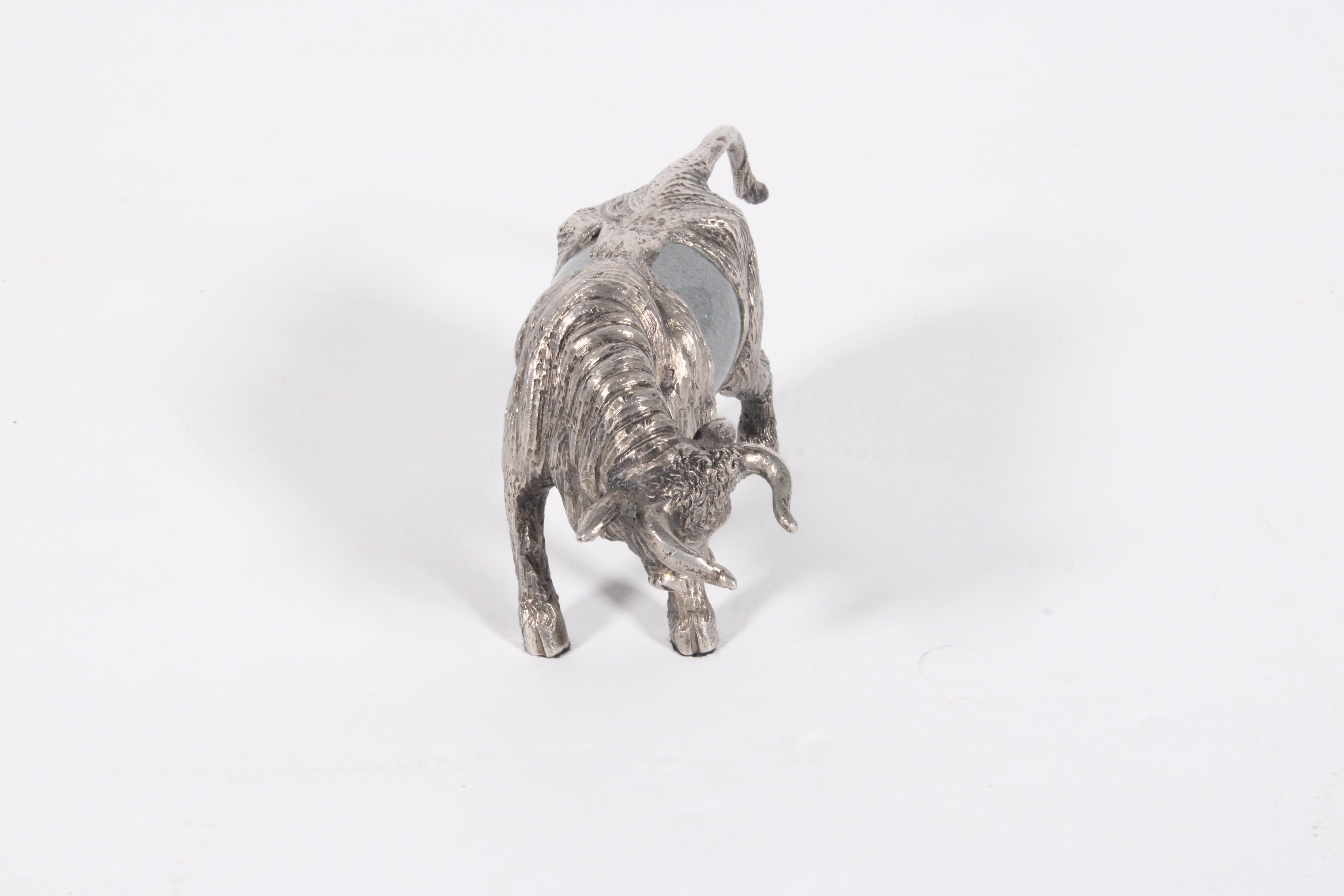 Rara y maravillosa escultura de toro firmada por Gabriella Crespi *ENTREGA GRATUITA EN TODO EL MUNDO Moderno de mediados de siglo en venta