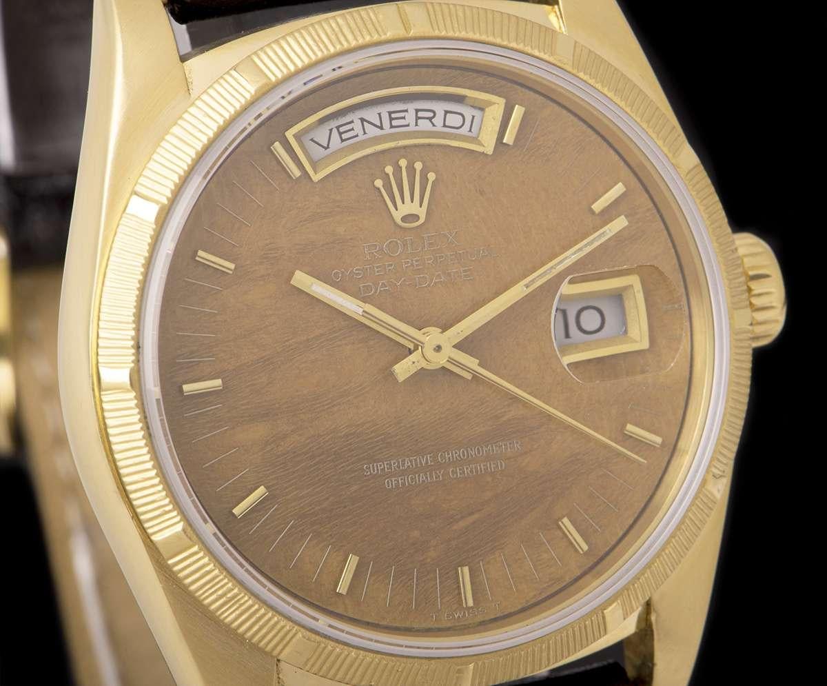 wood rolex