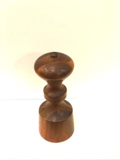 Rare Woods Danish Modern Salt and Peppermill Designed by Quistgaard for Dansk