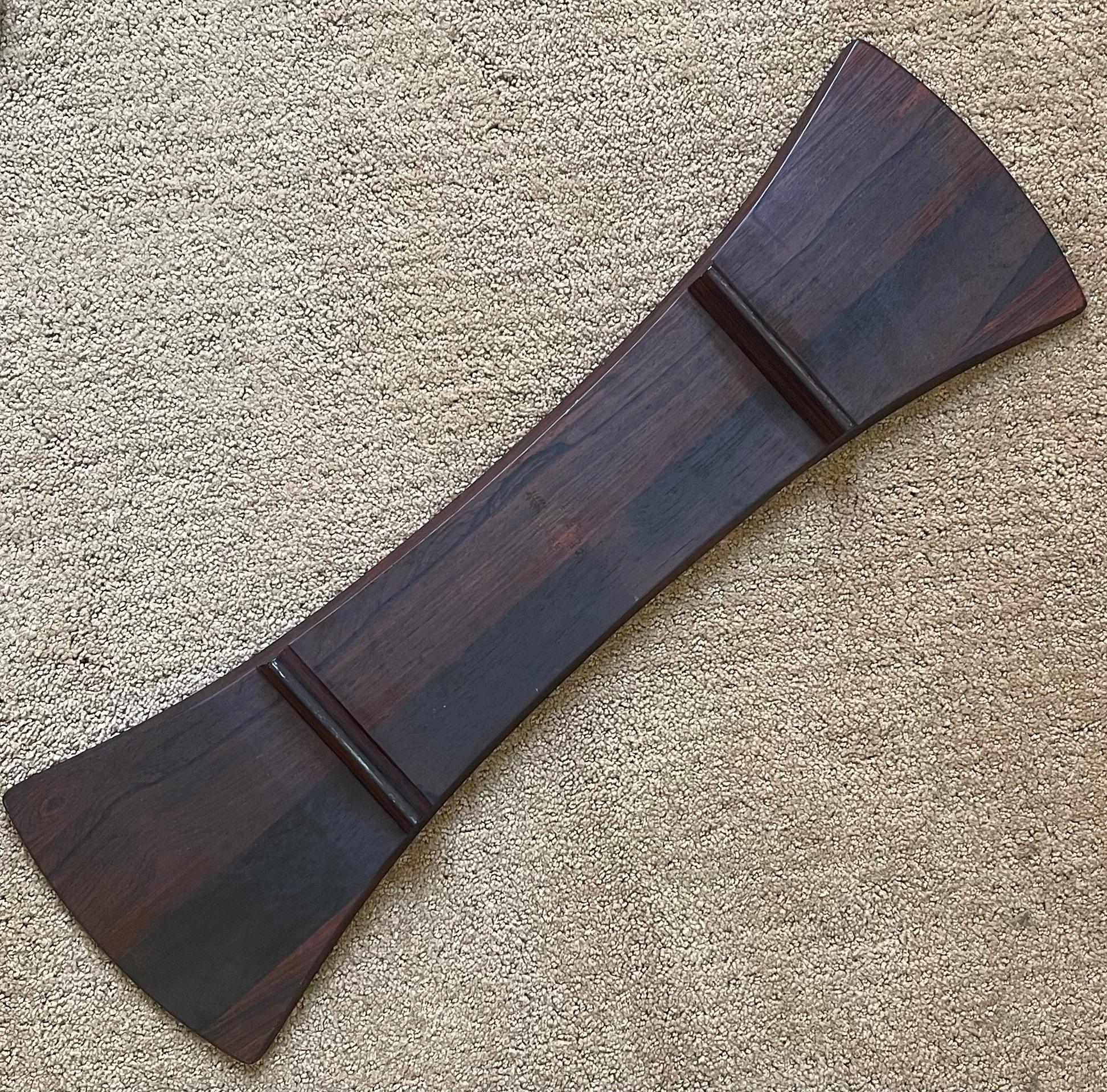 Rare Woods Palisander Rosewood Bow Tie Tray by Jens Quistgaard for Dansk 1