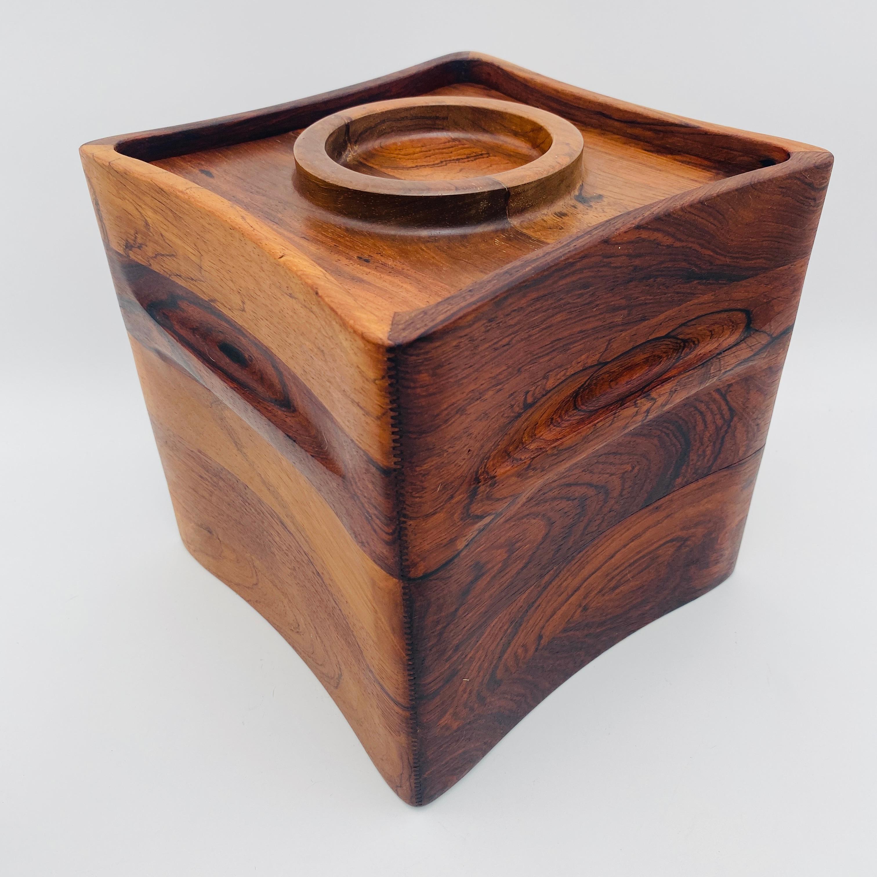 Cubitera de palisandro Rare Woods de Jens Quistgaard para Dansk en venta 4