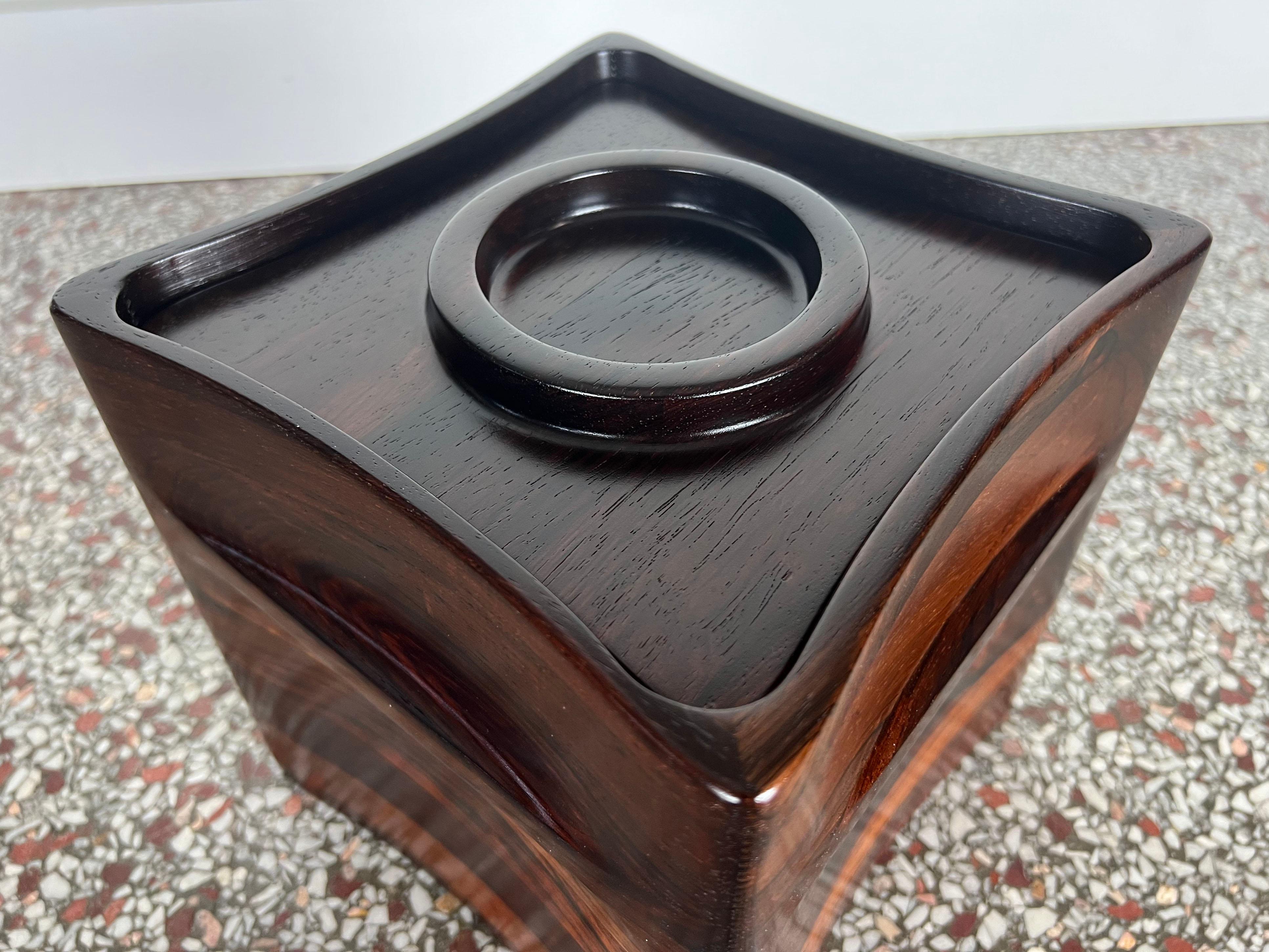Rare Woods Rosewood Ice Bucket by Jens Quistgaard for Dansk 4