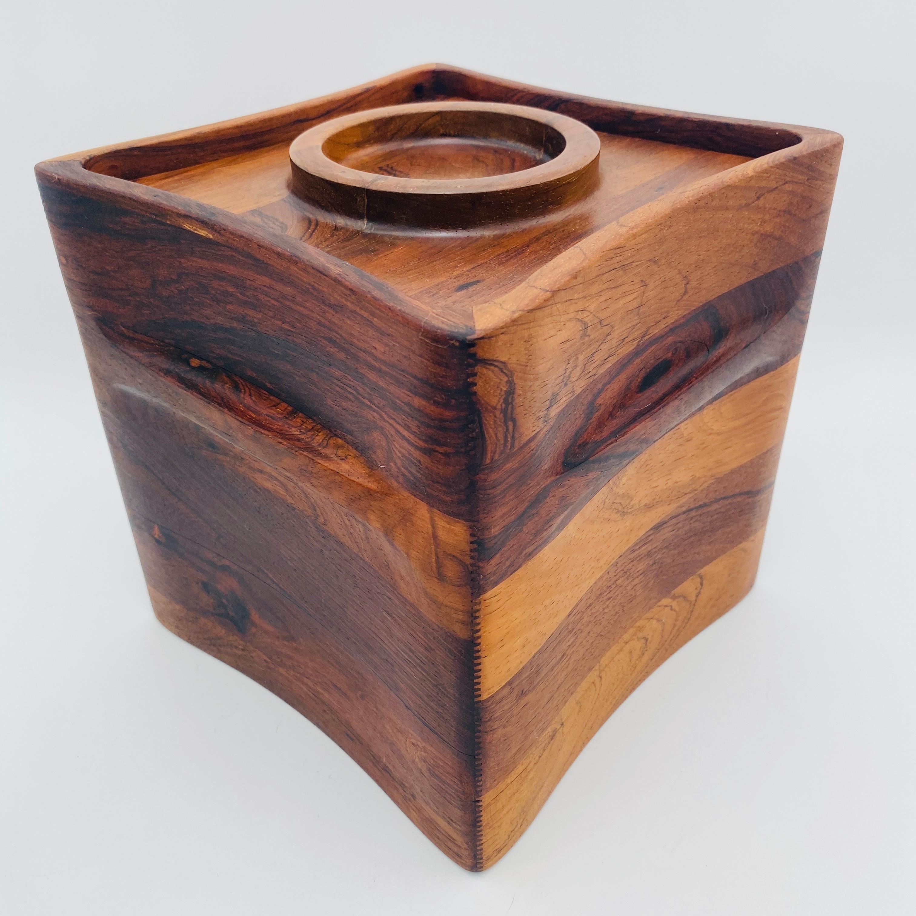 Cubitera de palisandro Rare Woods de Jens Quistgaard para Dansk en venta 5