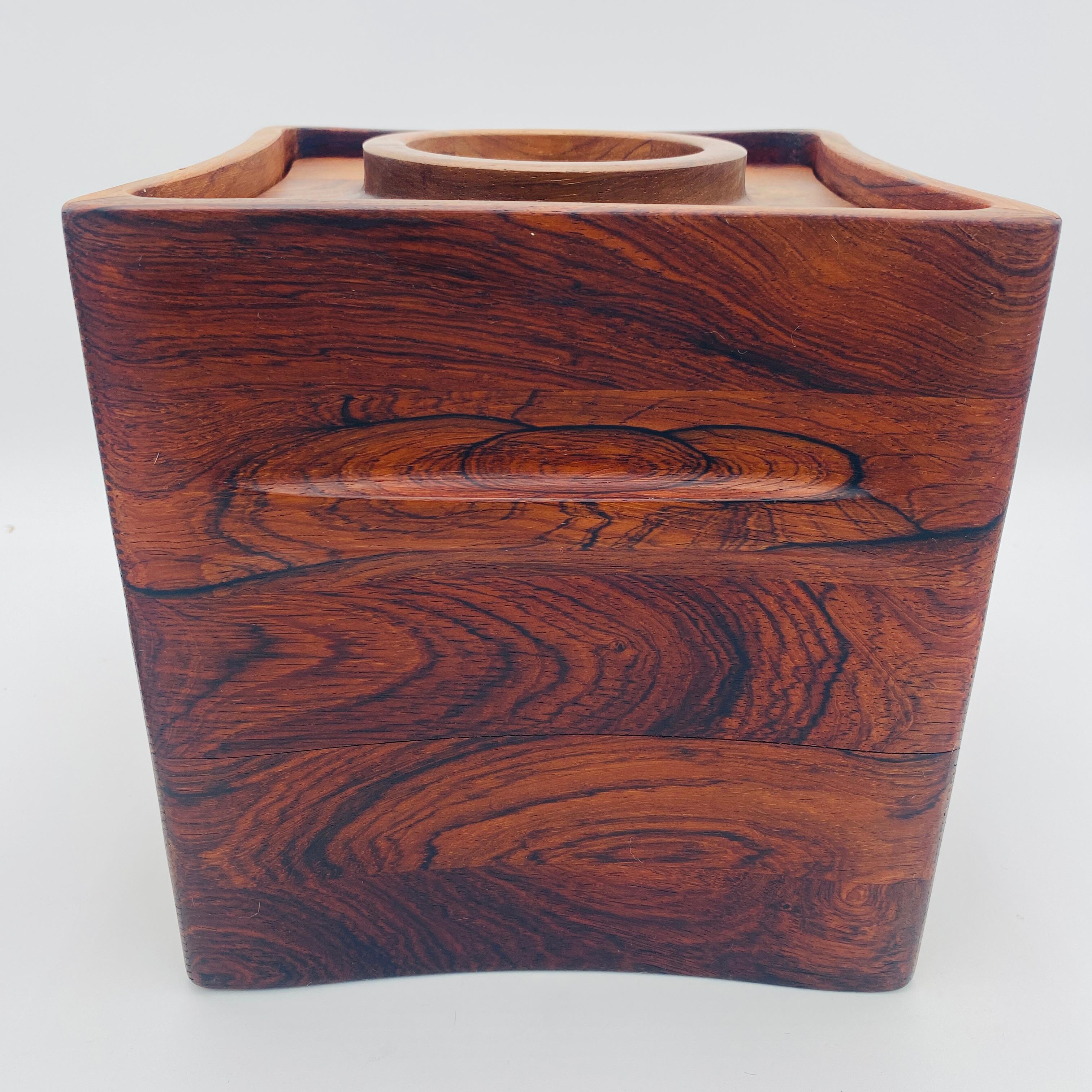 Cubitera de palisandro Rare Woods de Jens Quistgaard para Dansk en venta 6