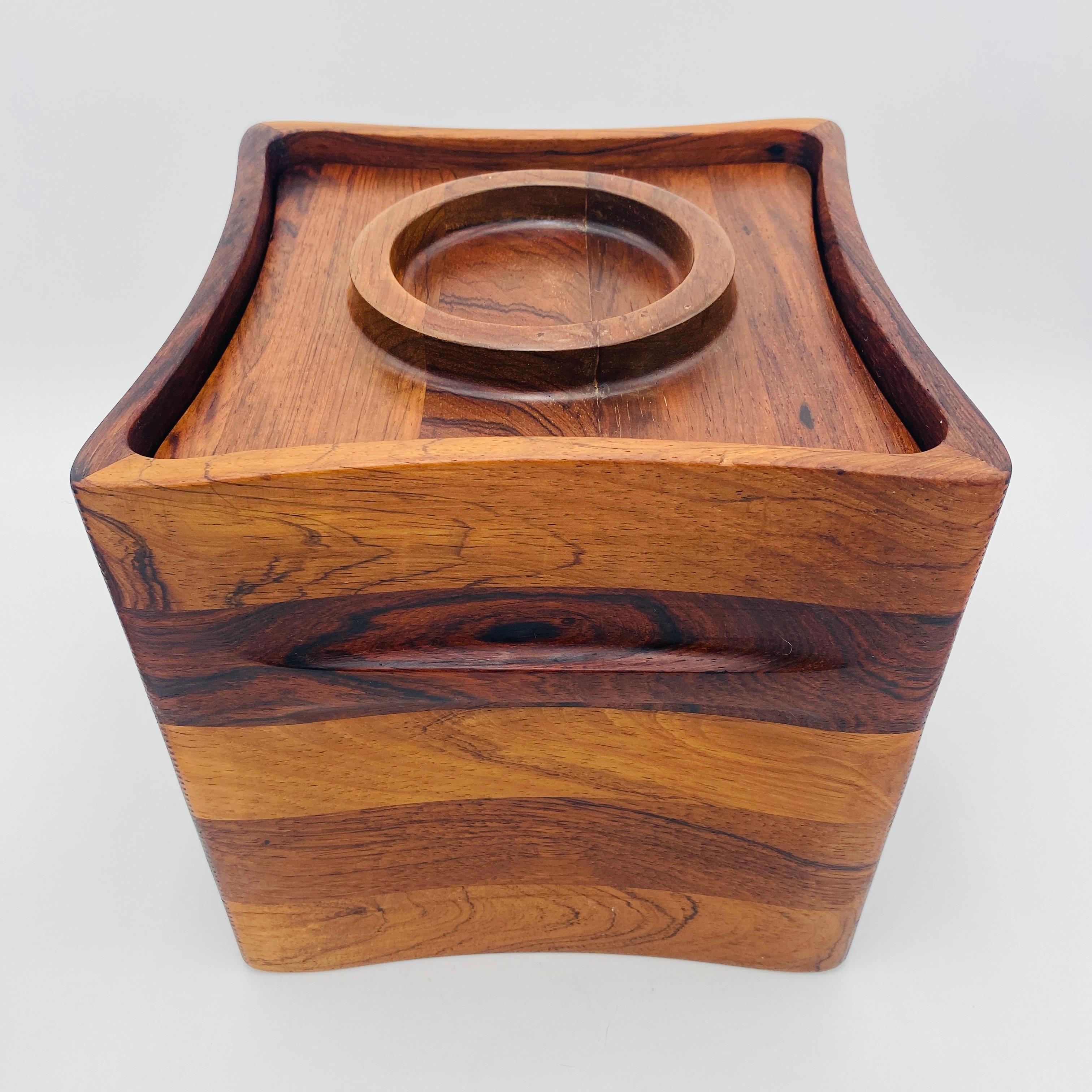 Cubitera de palisandro Rare Woods de Jens Quistgaard para Dansk en venta 7